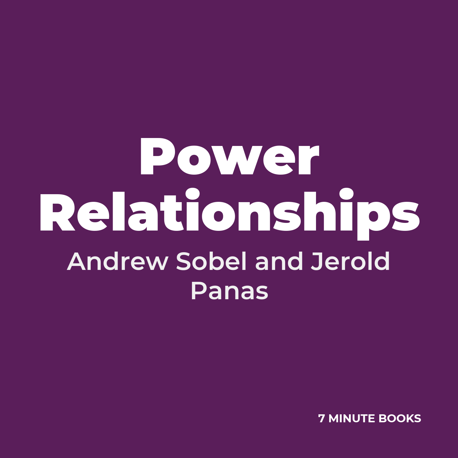 Power Relationships cover