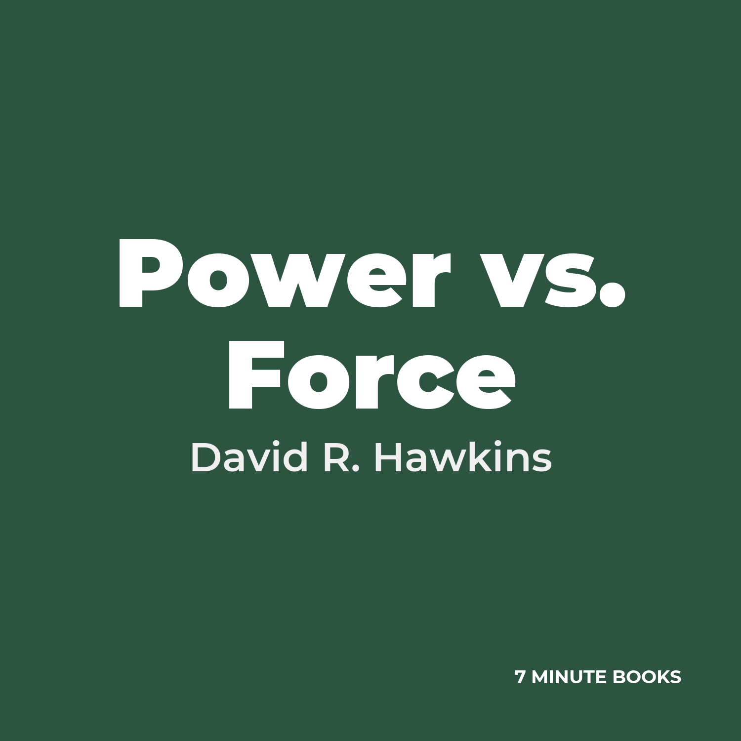Power vs. Force cover