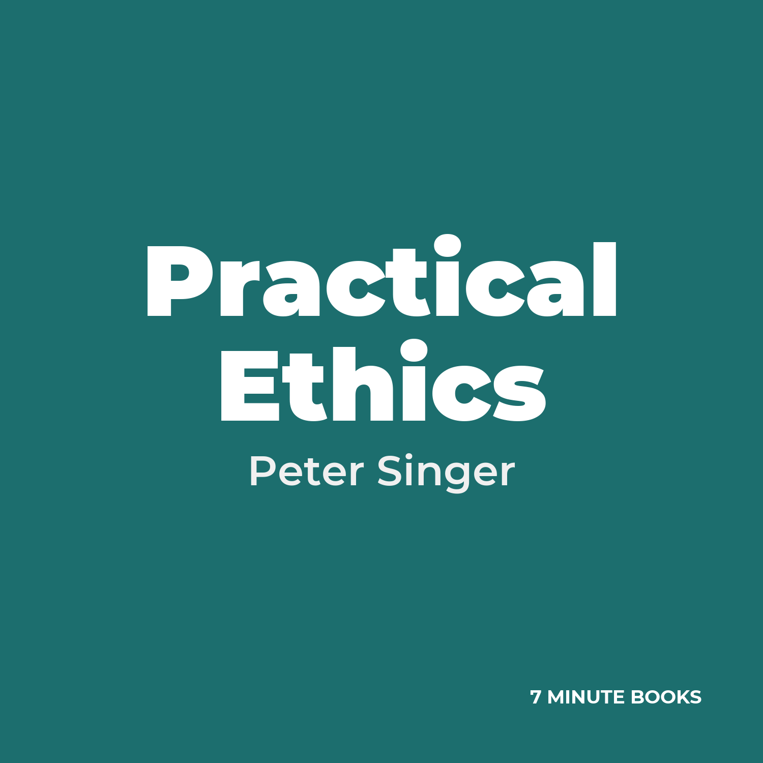 Practical Ethics cover