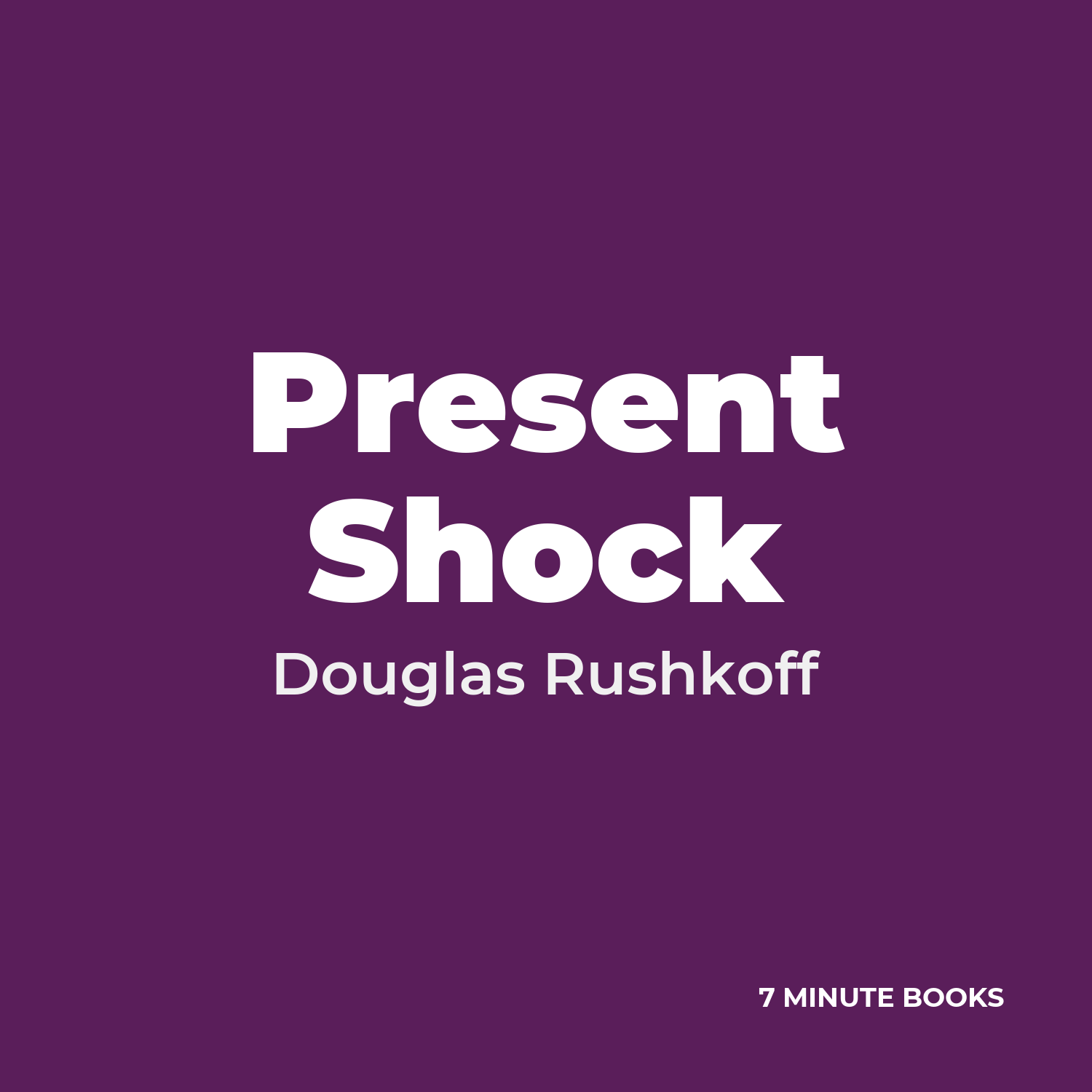 Present Shock cover