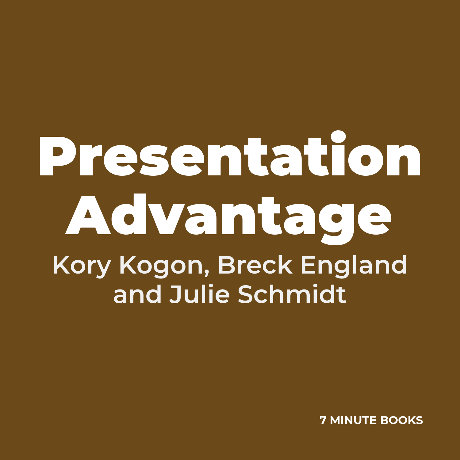 Presentation Advantage cover