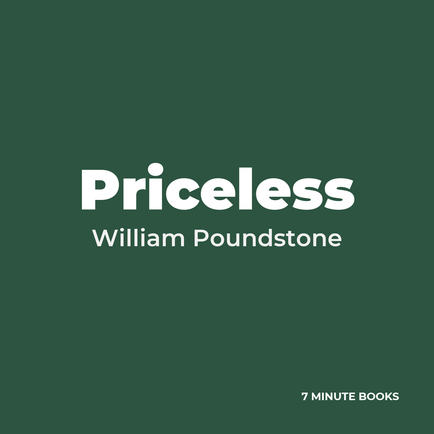 Priceless cover