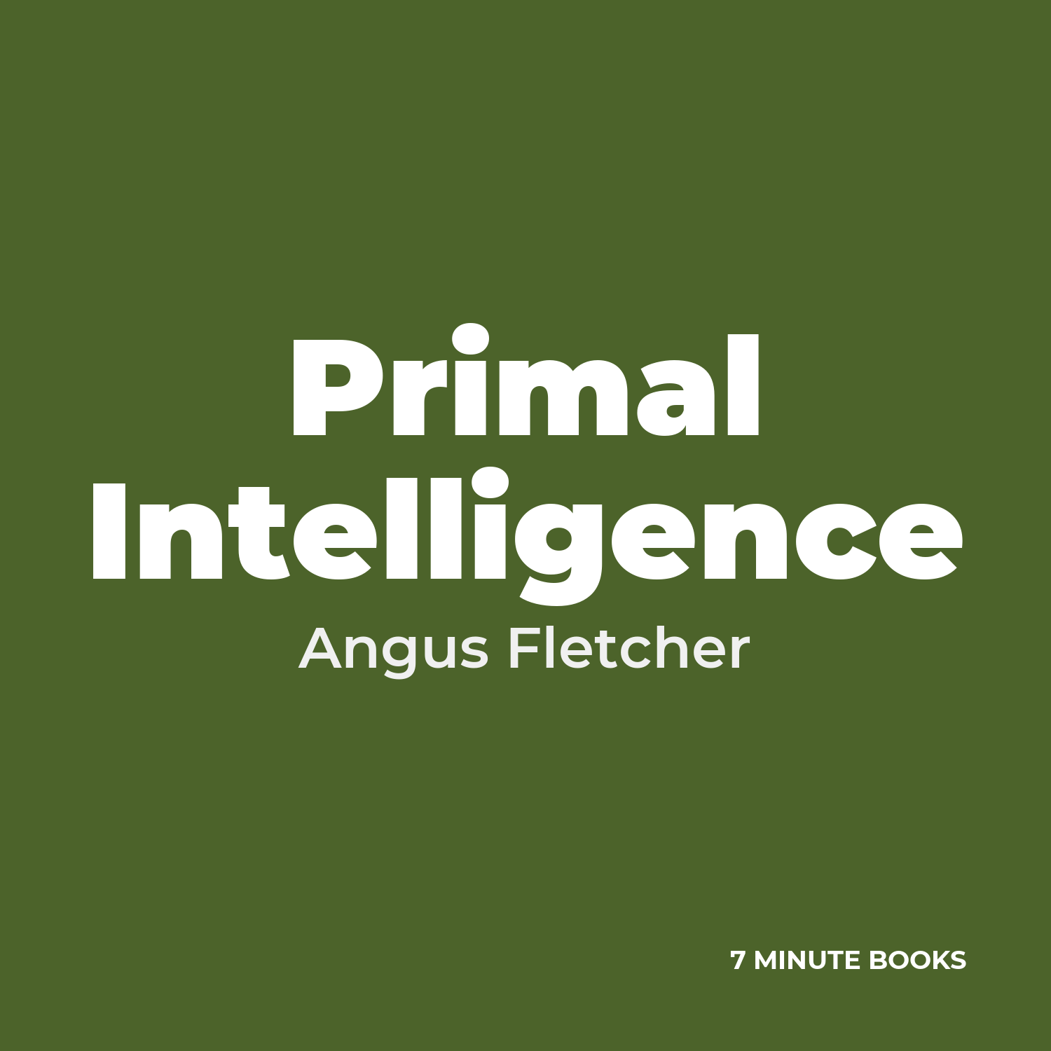 Primal Intelligence cover