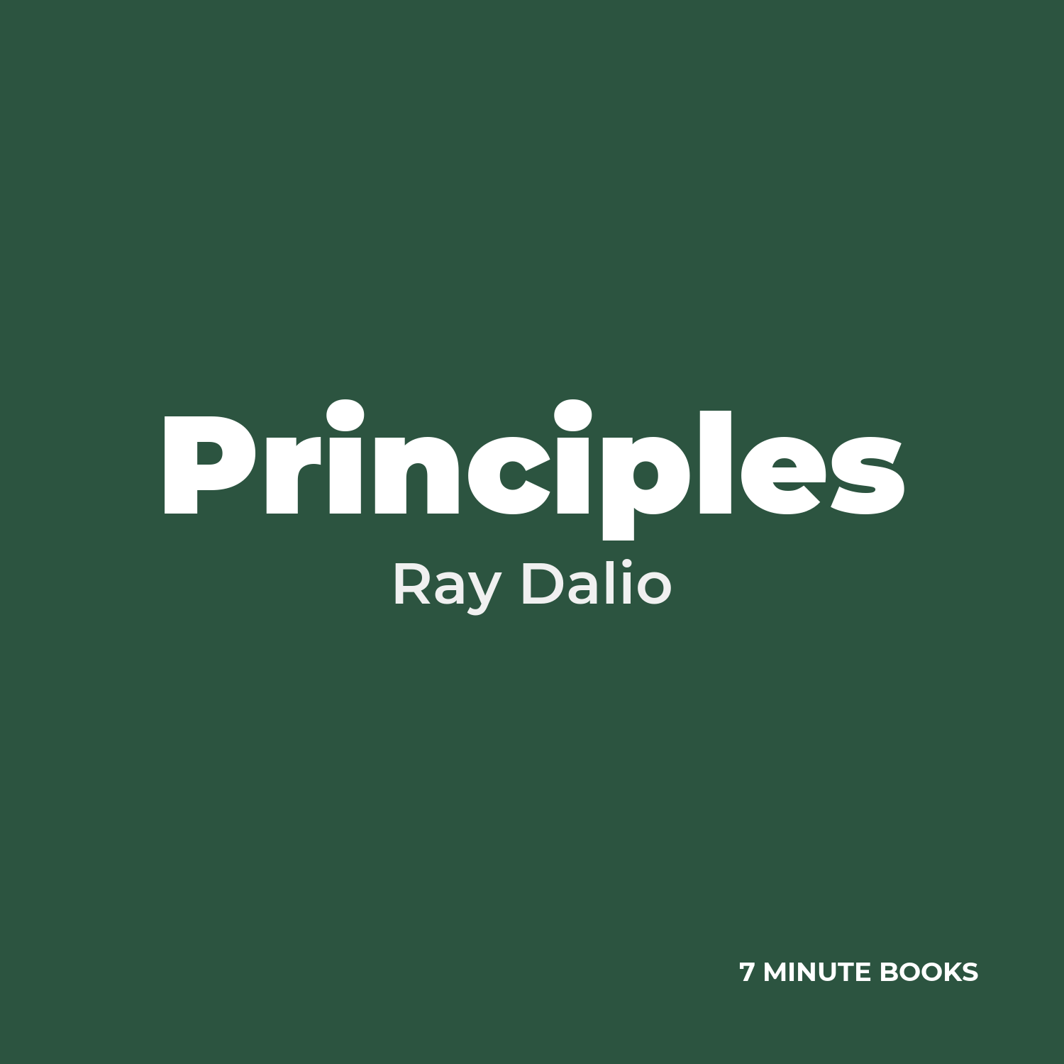 Principles cover