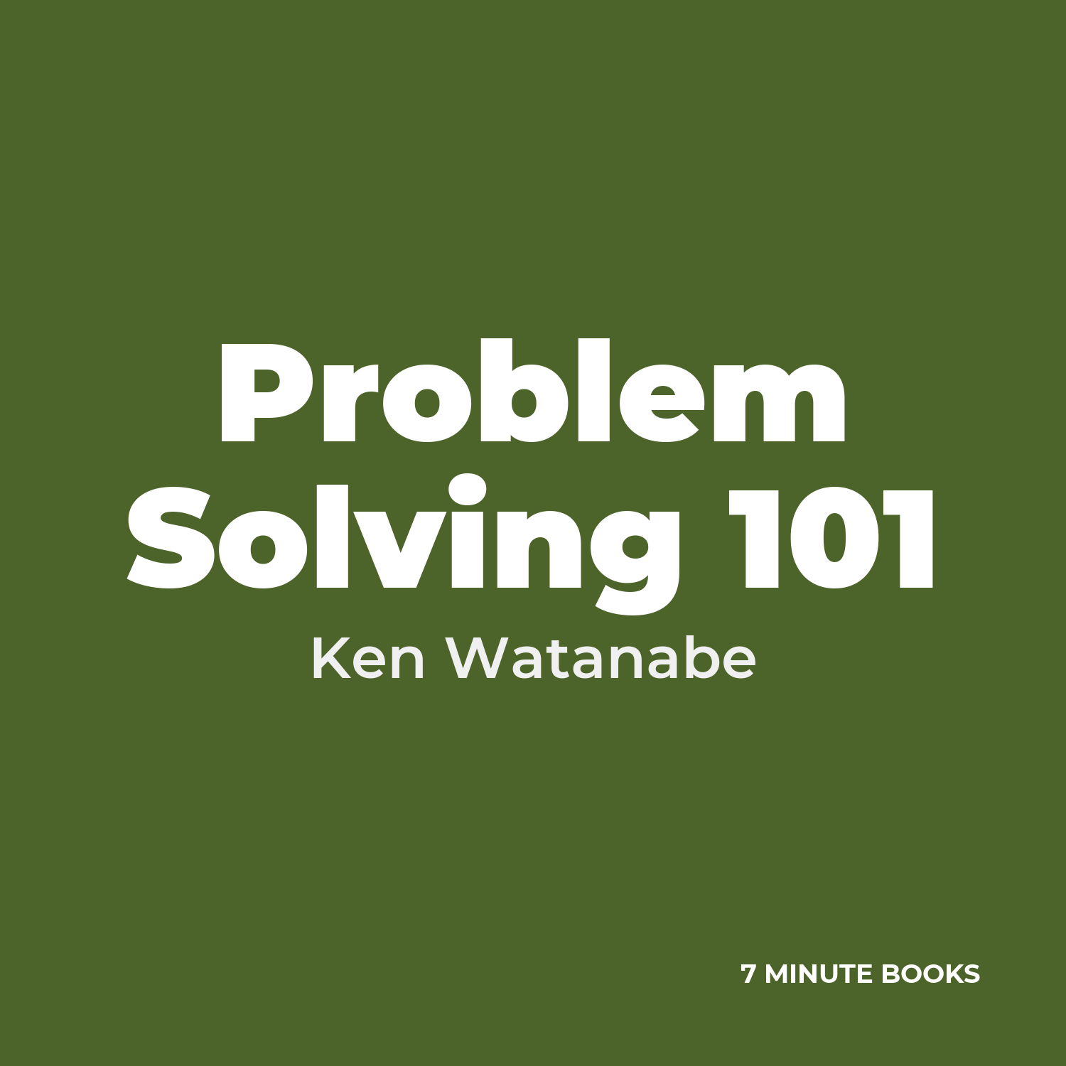 Problem Solving 101 cover