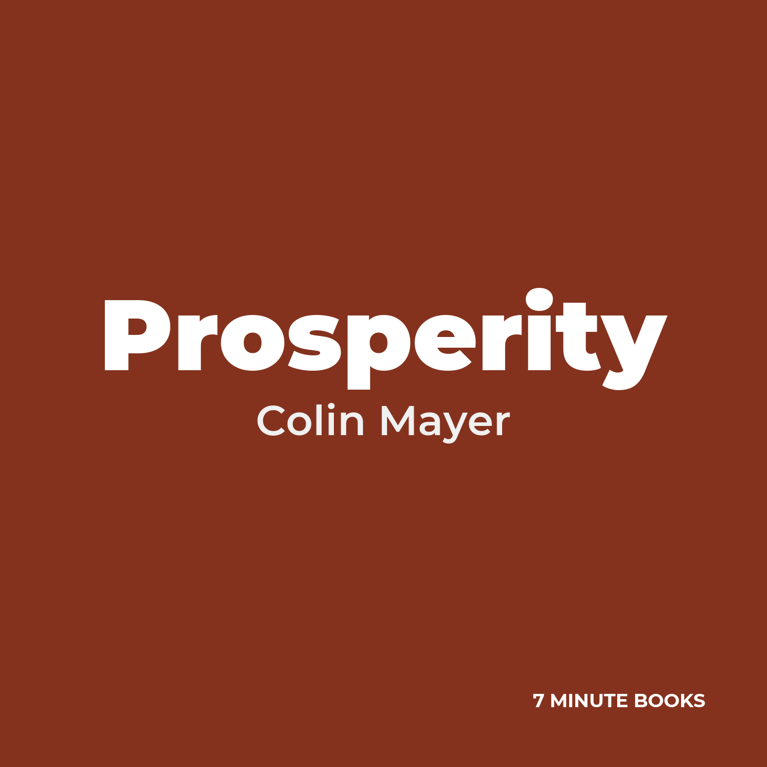 Prosperity cover
