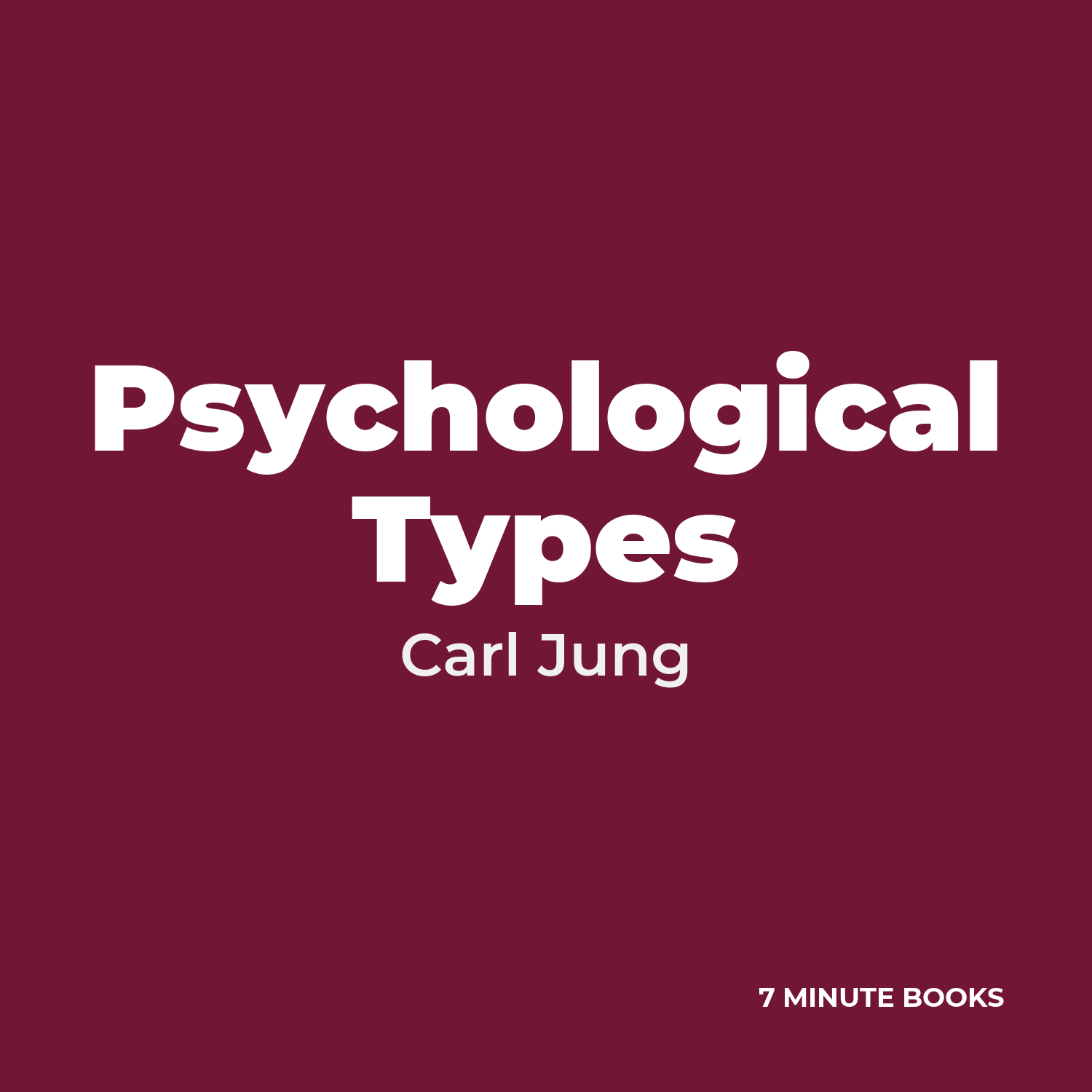 Psychological Types cover