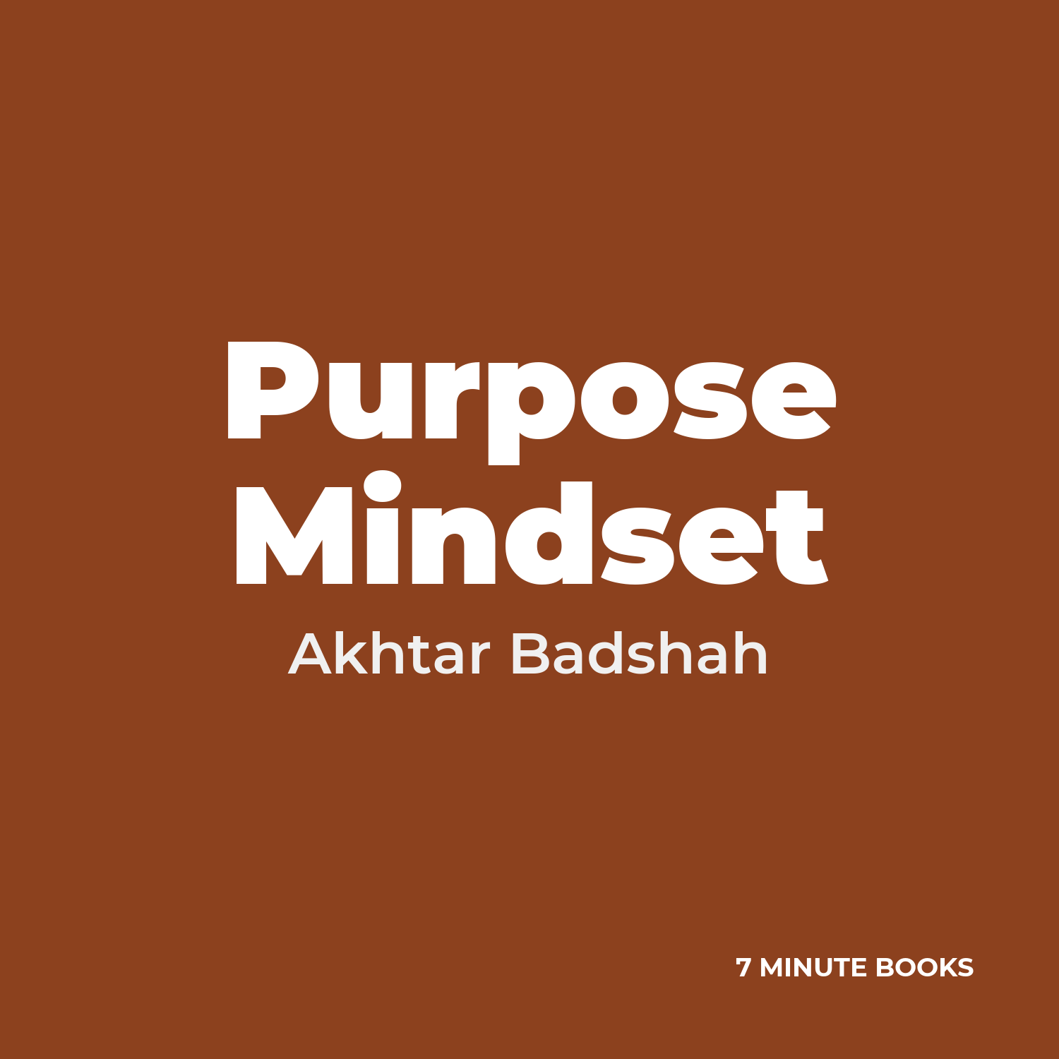 Purpose Mindset cover