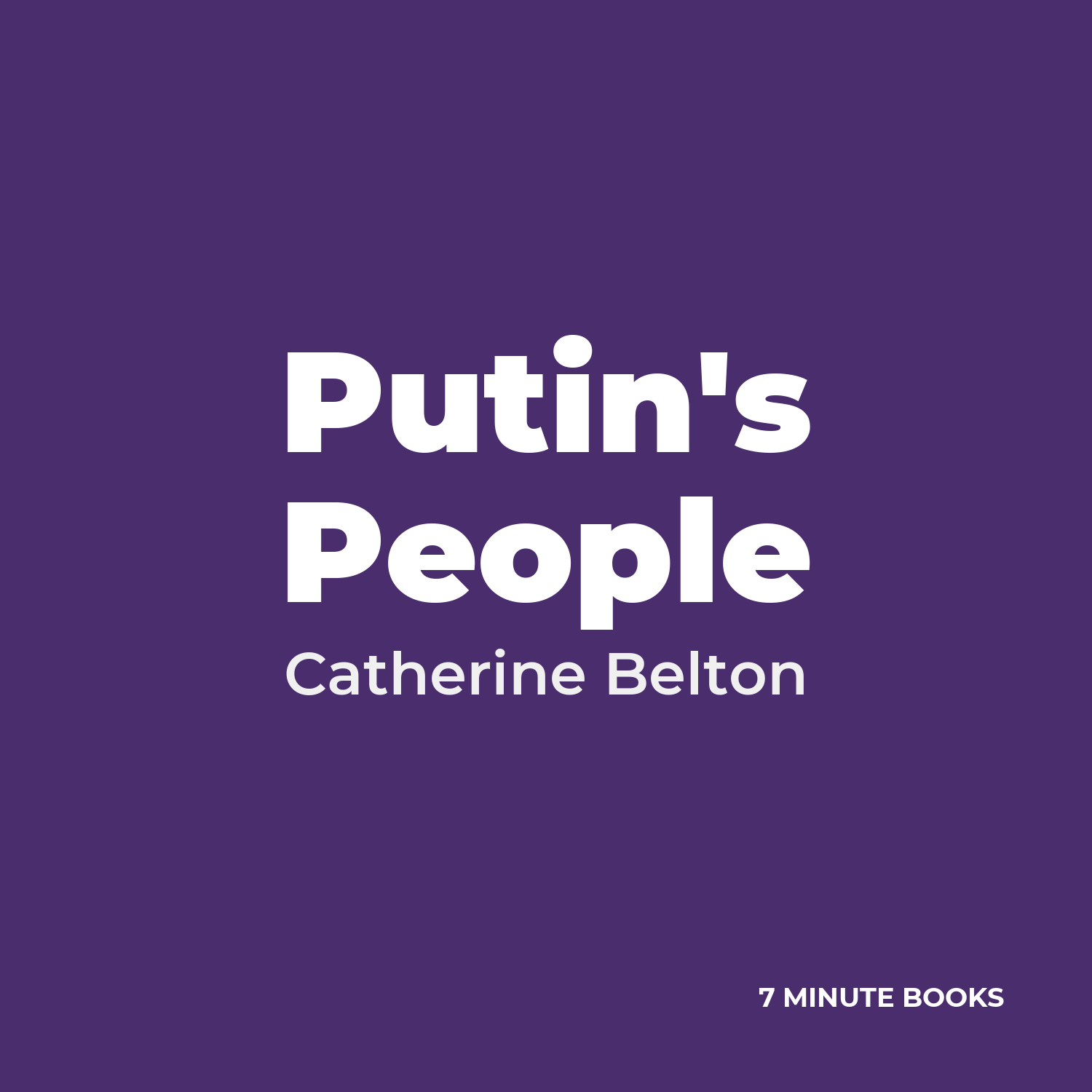 Putin's People cover