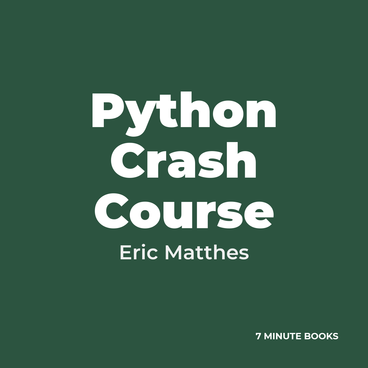 Python Crash Course cover