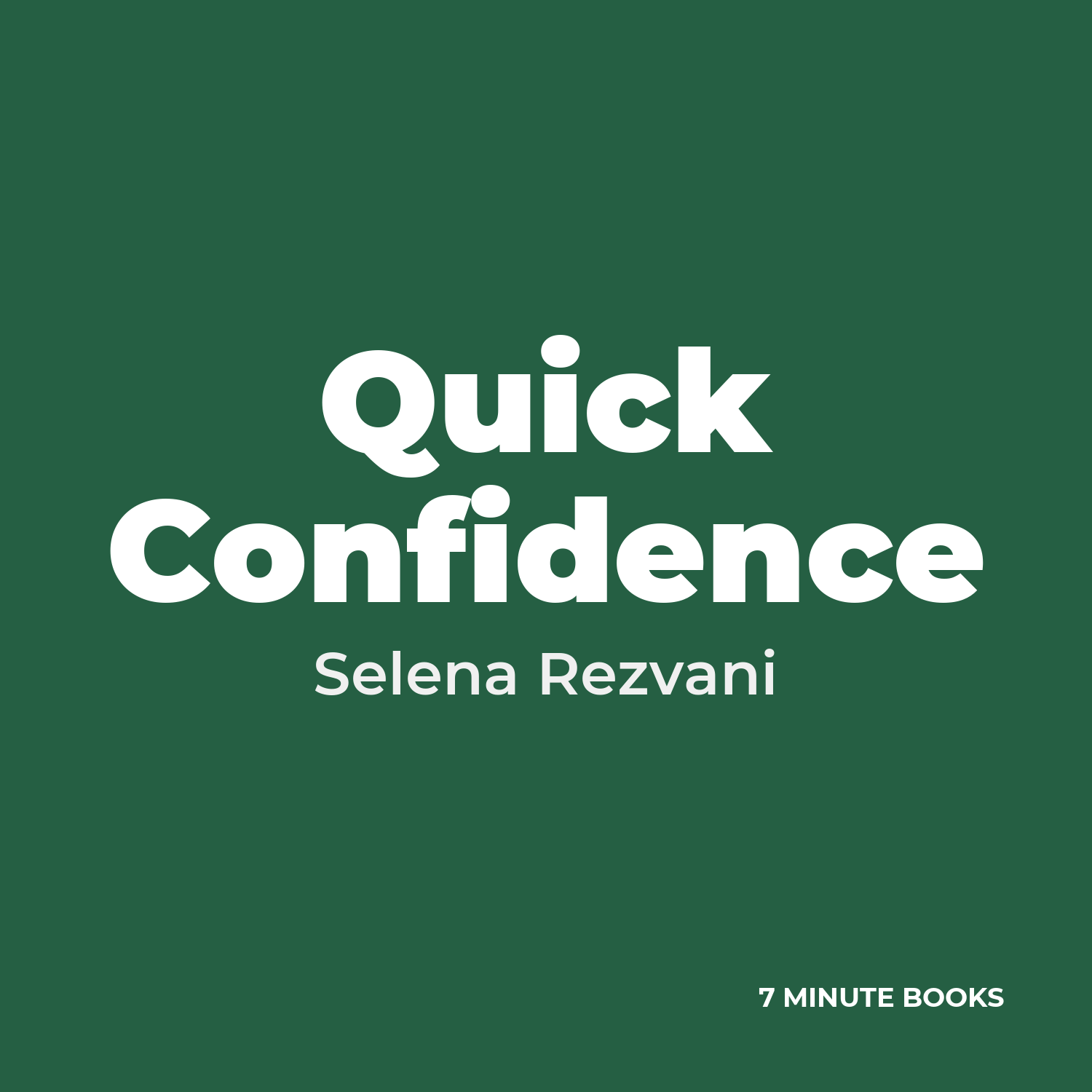Quick Confidence cover