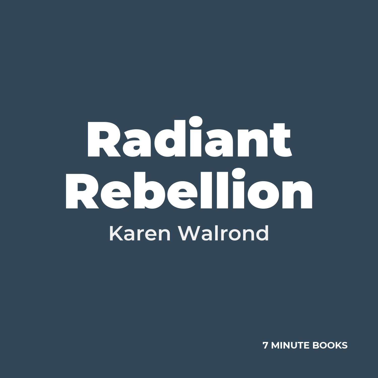 Radiant Rebellion cover
