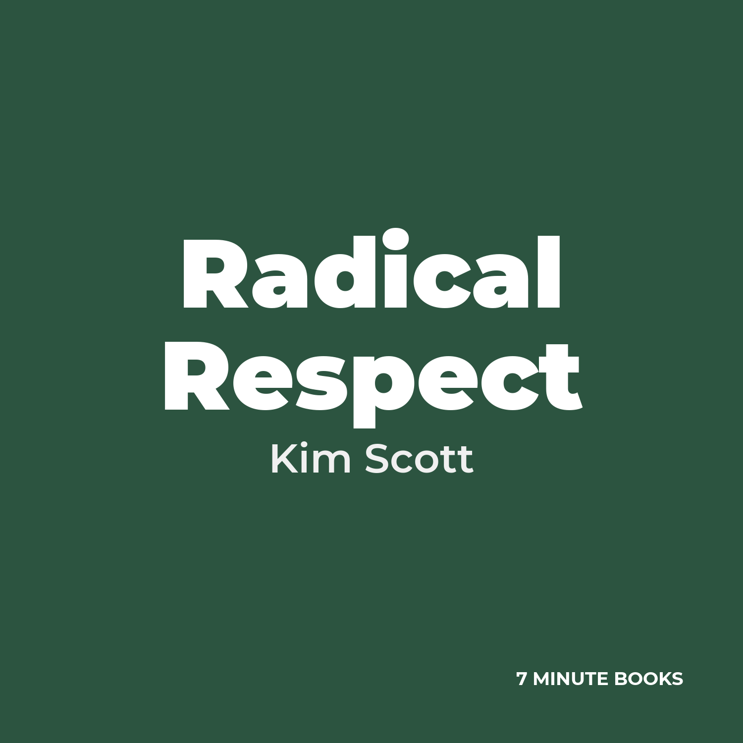 Radical Respect cover