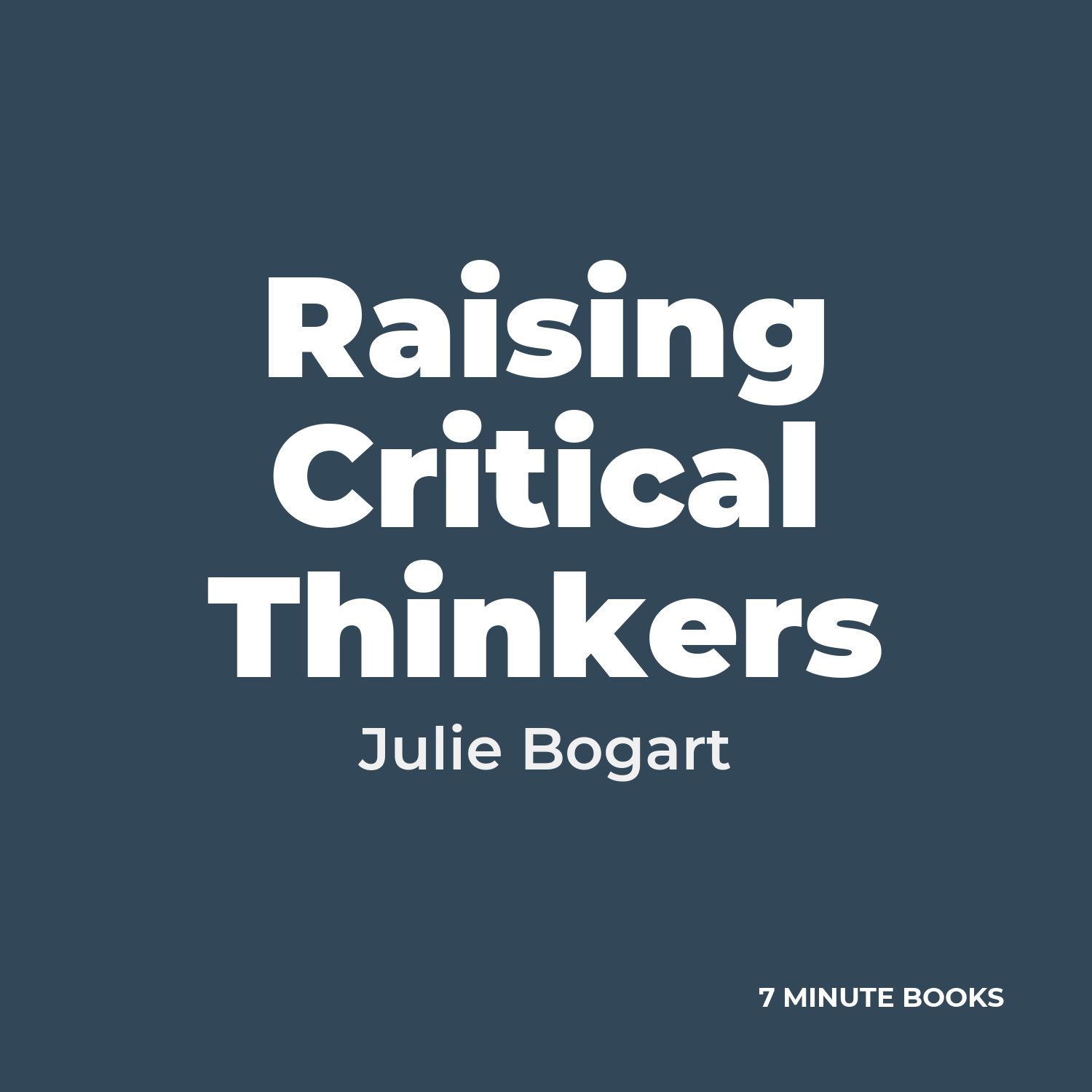 Raising Critical Thinkers cover