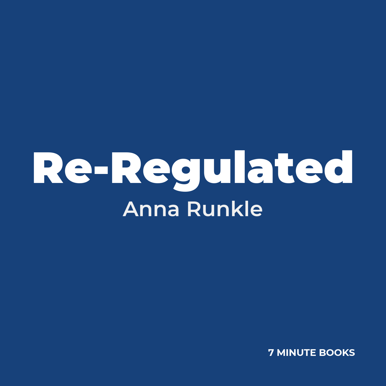Re-Regulated cover