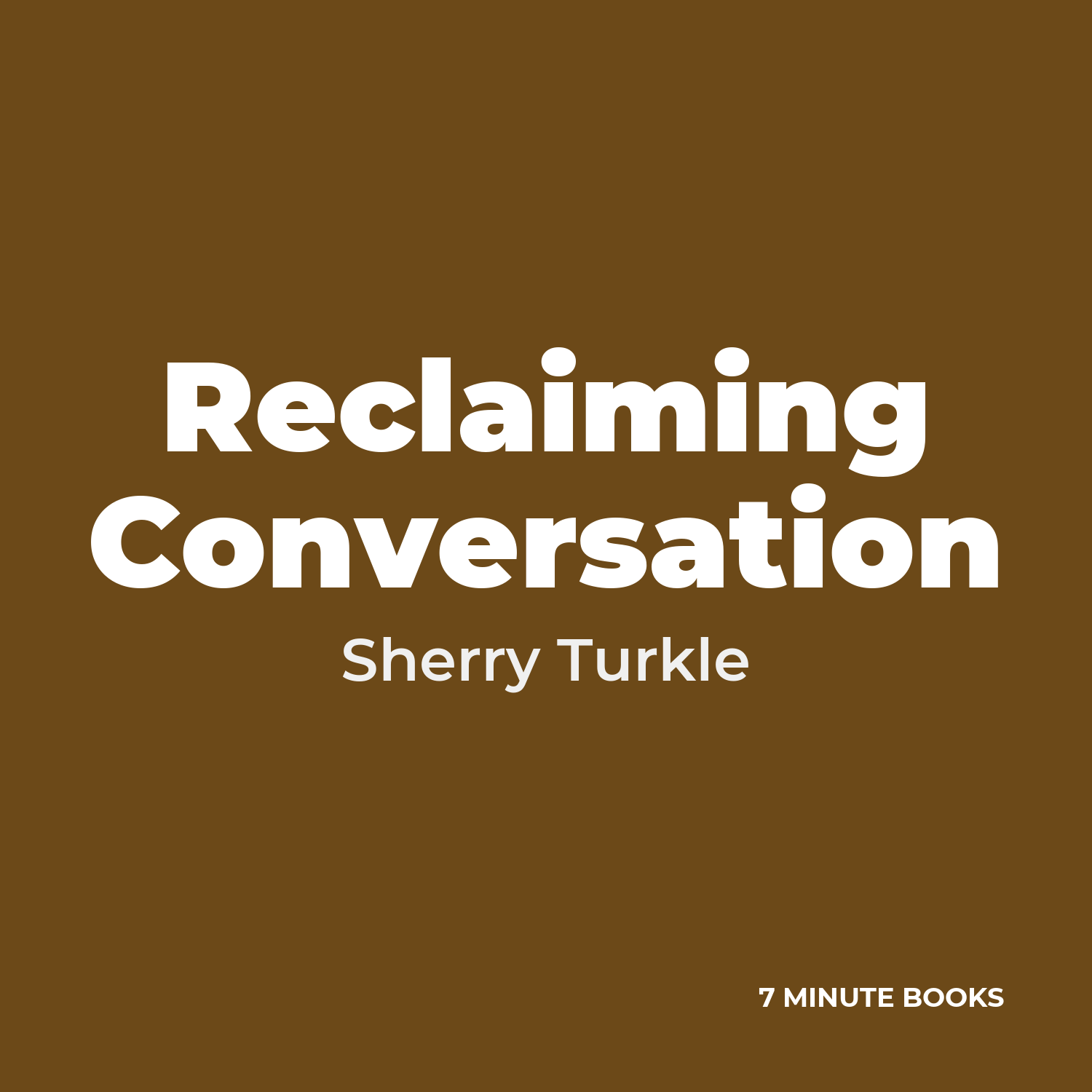Reclaiming Conversation — by Sherry Turkle