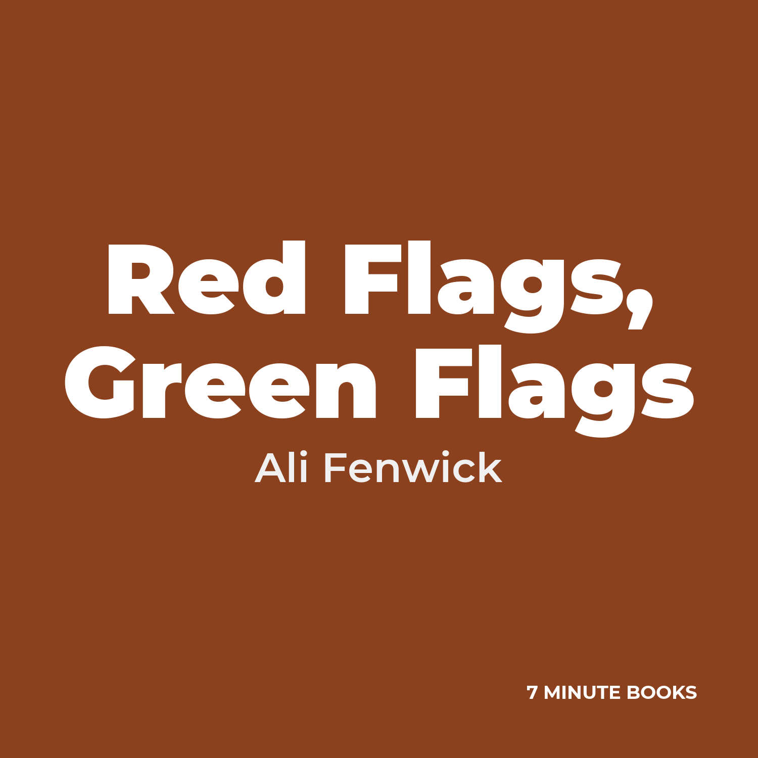 Red Flags, Green Flags cover