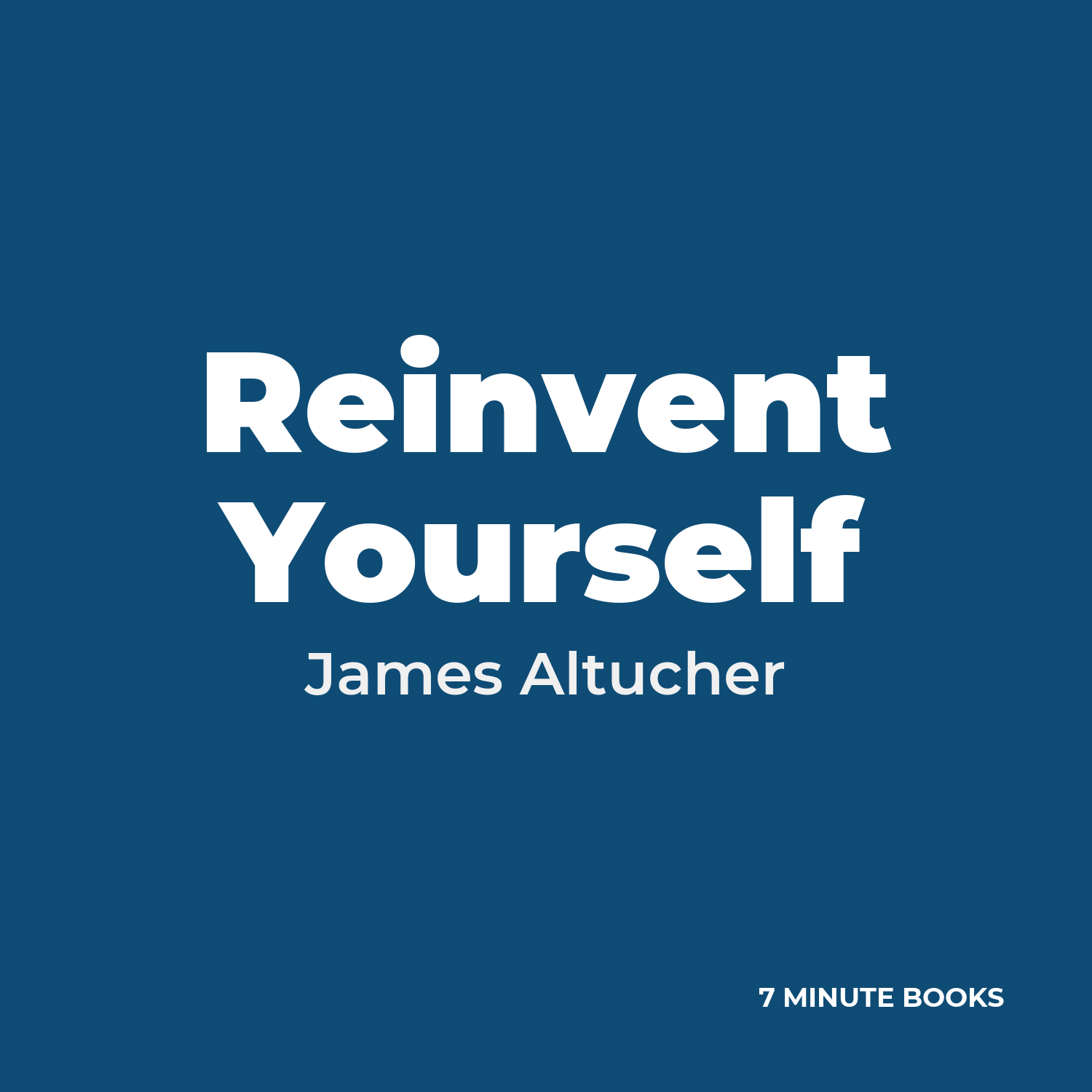 Reinvent Yourself cover