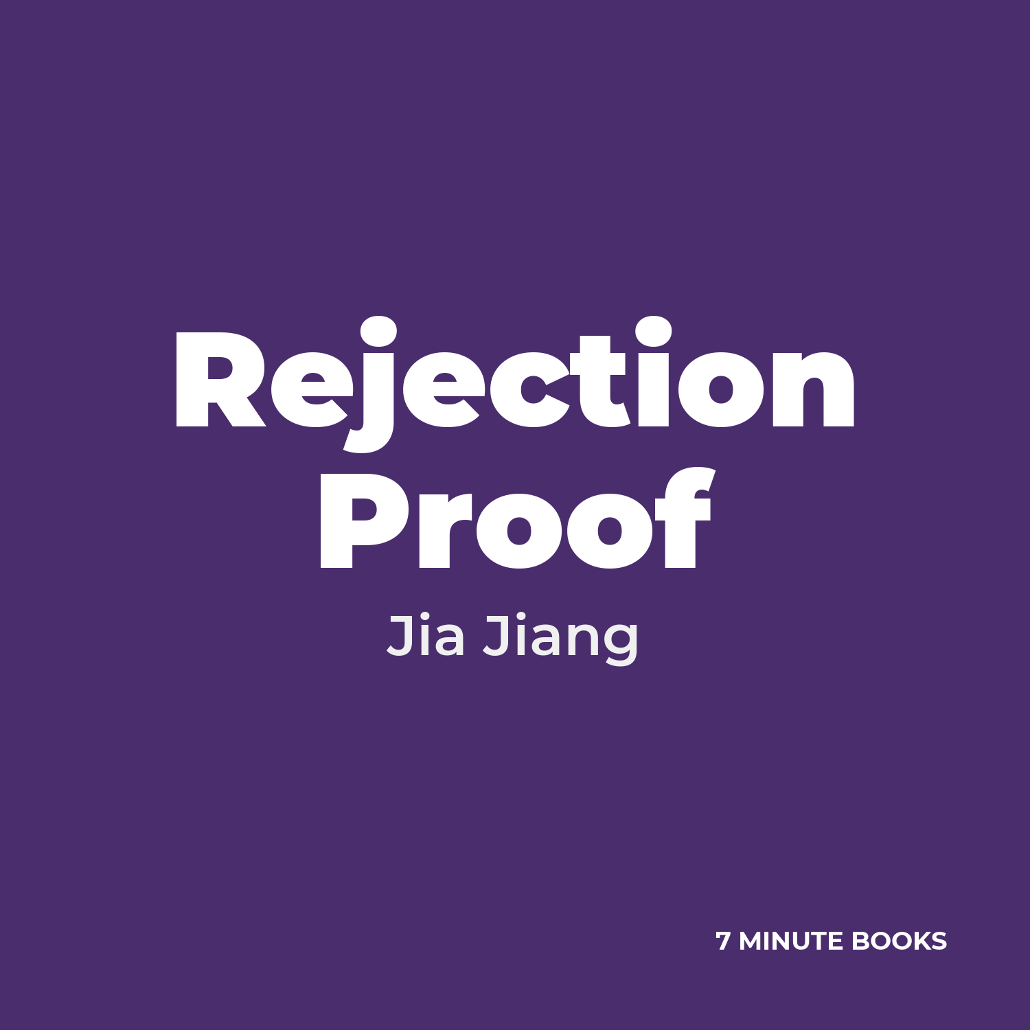 Rejection Proof cover