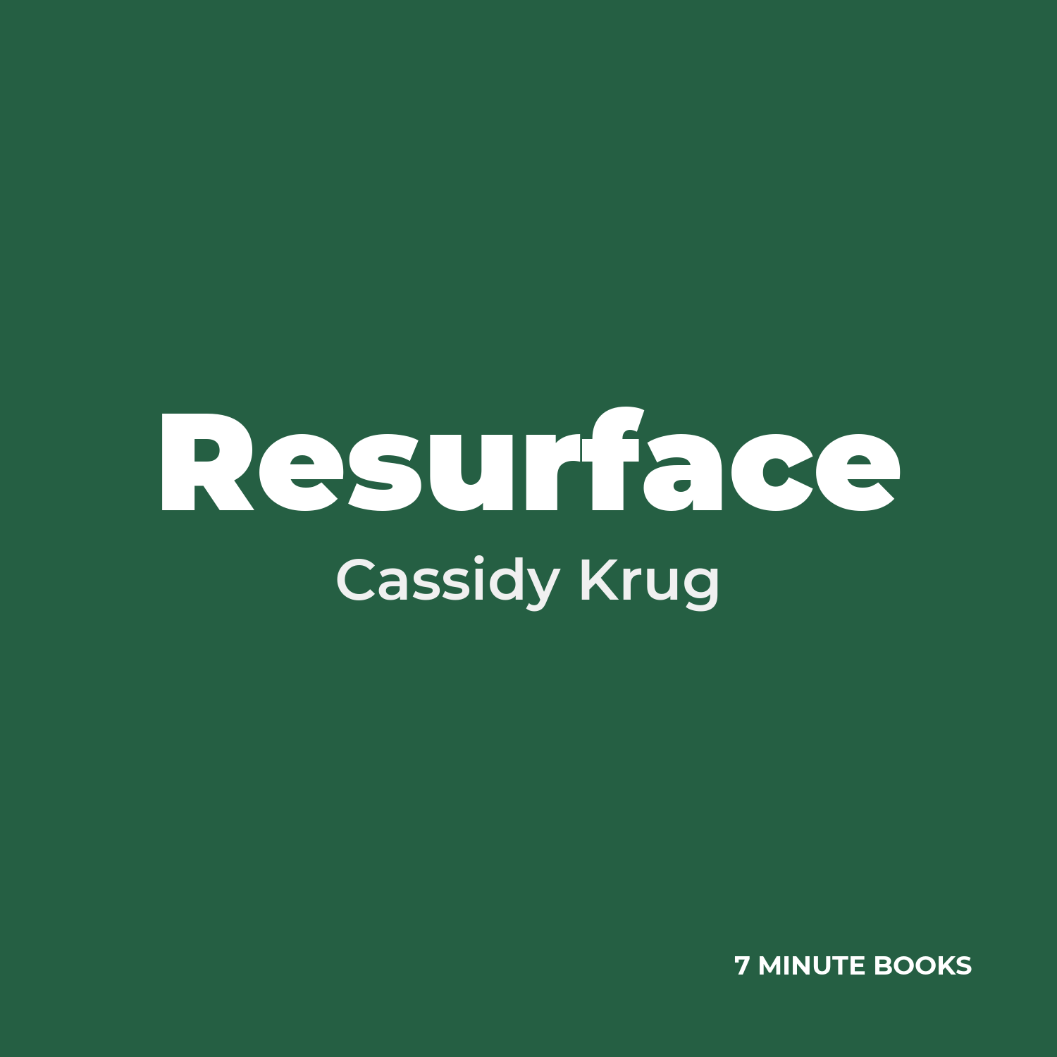 Resurface cover
