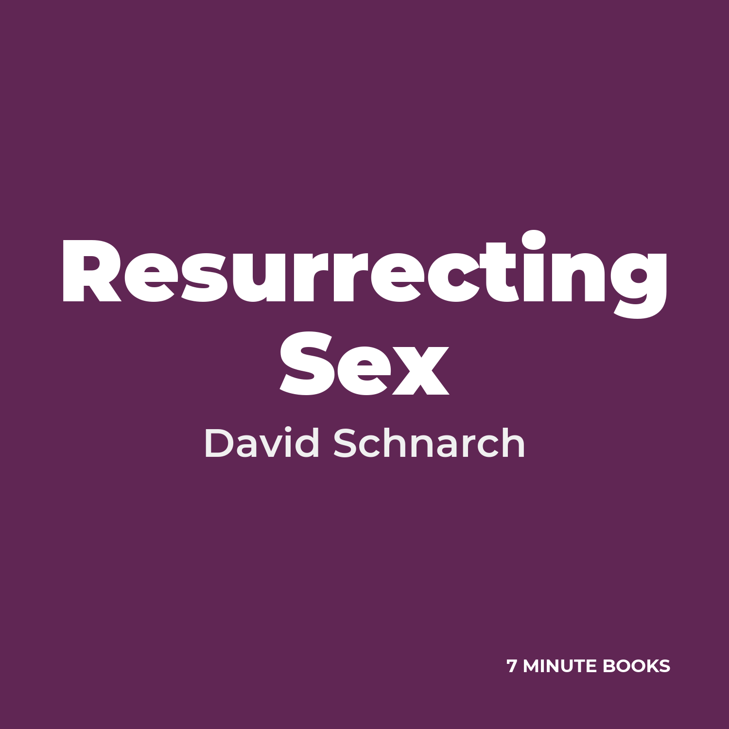 Resurrecting Sex cover