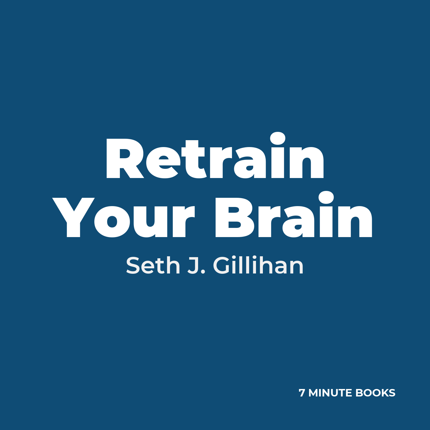 Retrain Your Brain cover