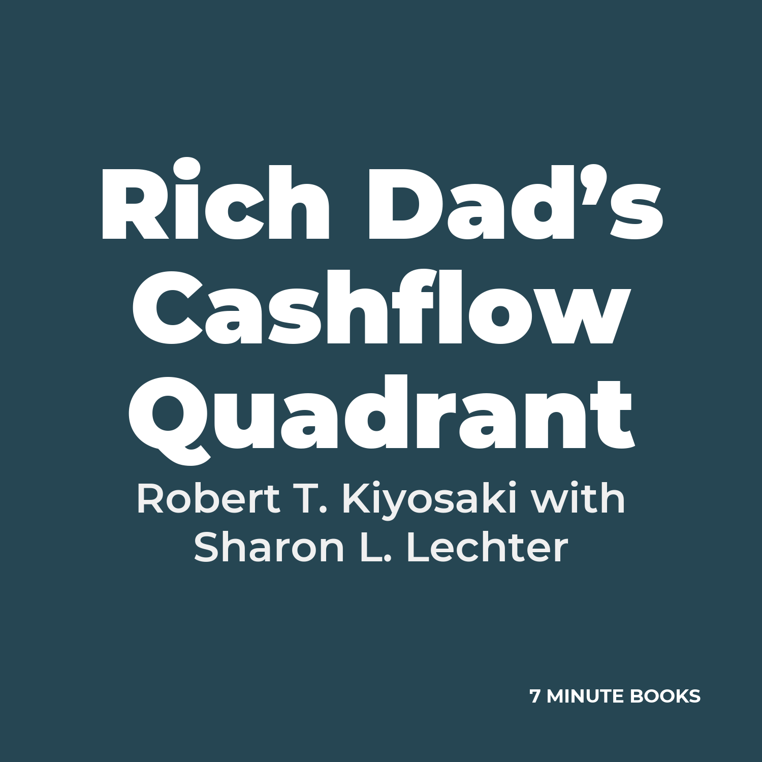 Rich Dad’s Cashflow Quadrant cover