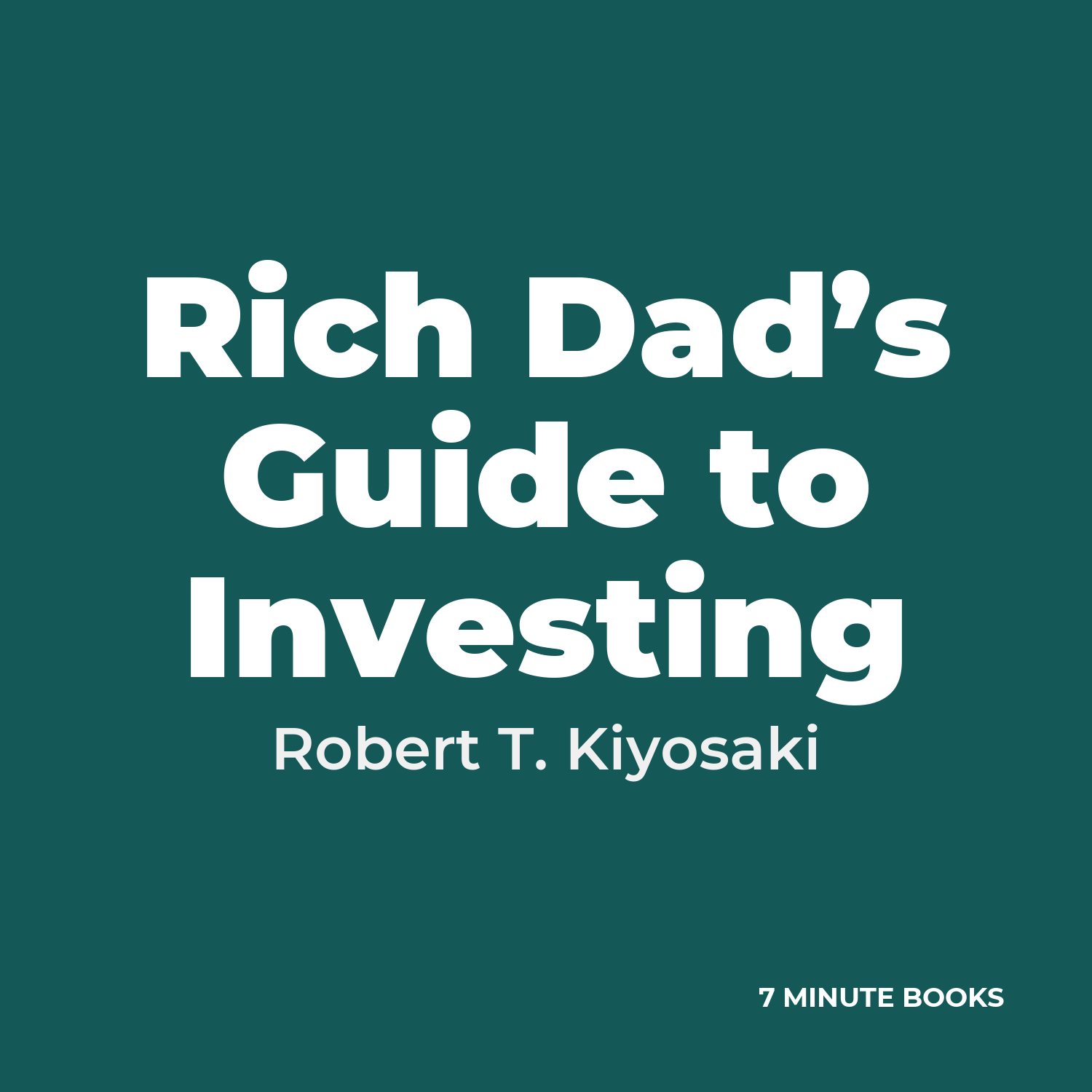 Rich Dad’s Guide to Investing cover