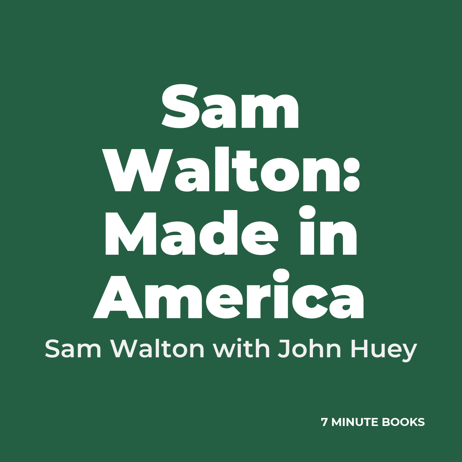 Sam Walton: Made in America cover