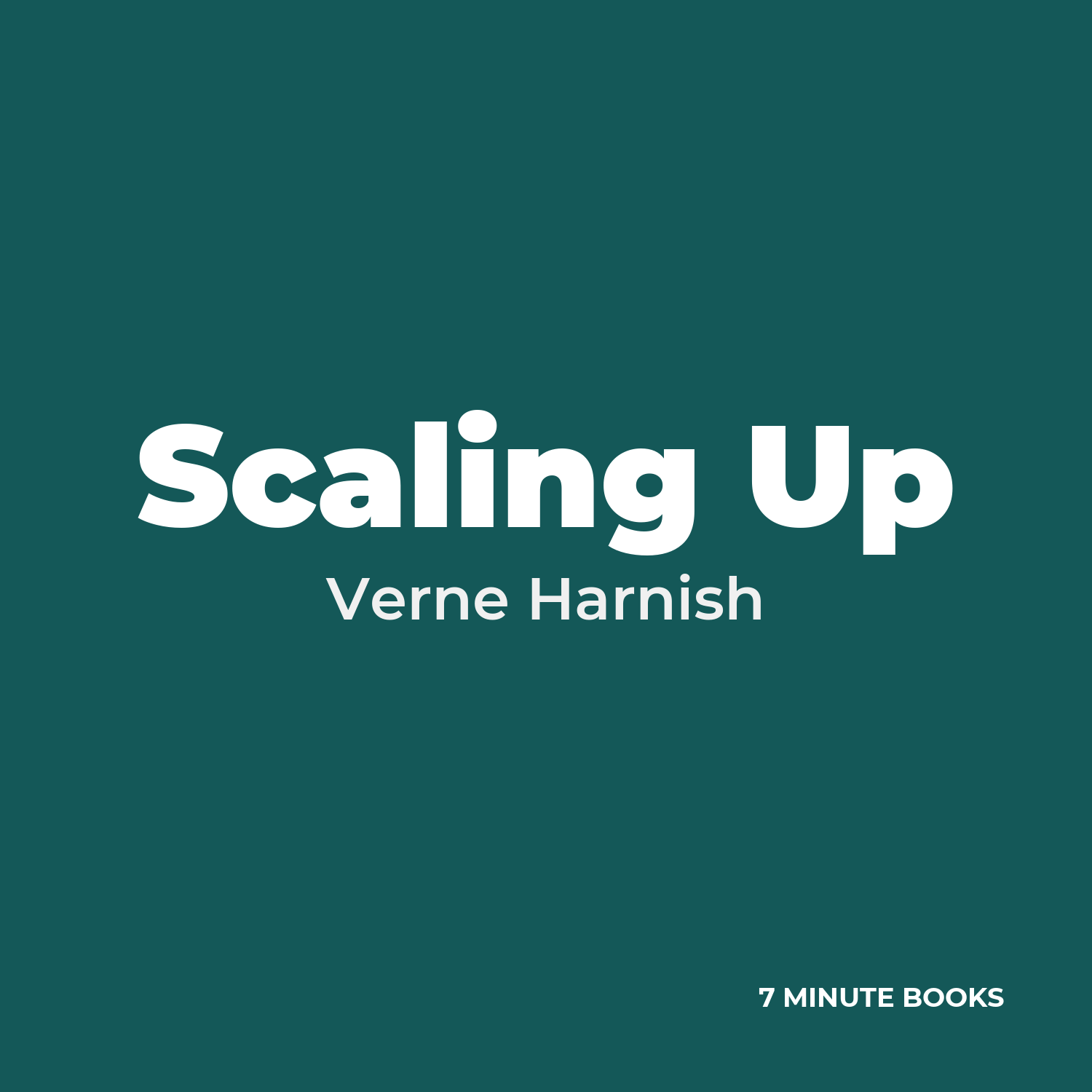 Scaling Up cover