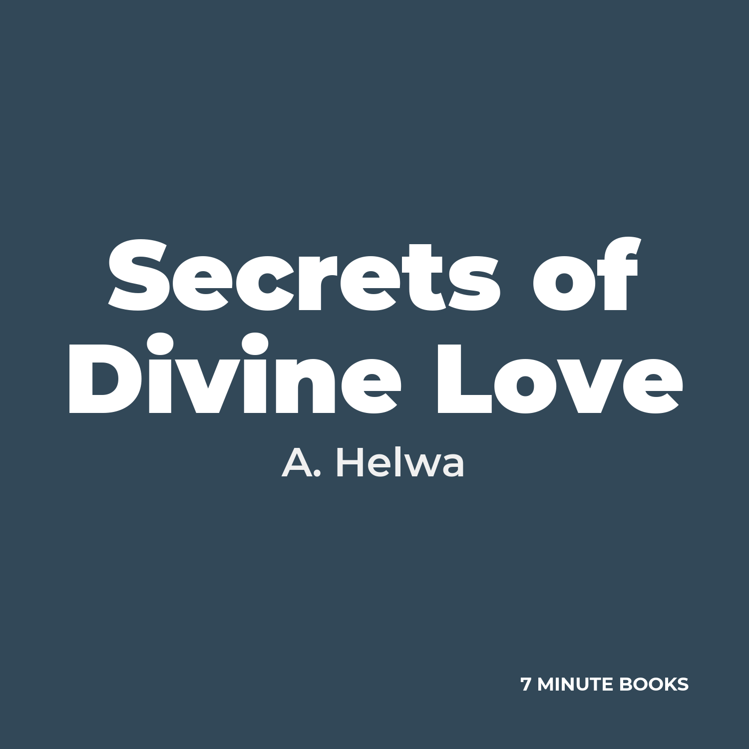 Secrets of Divine Love cover