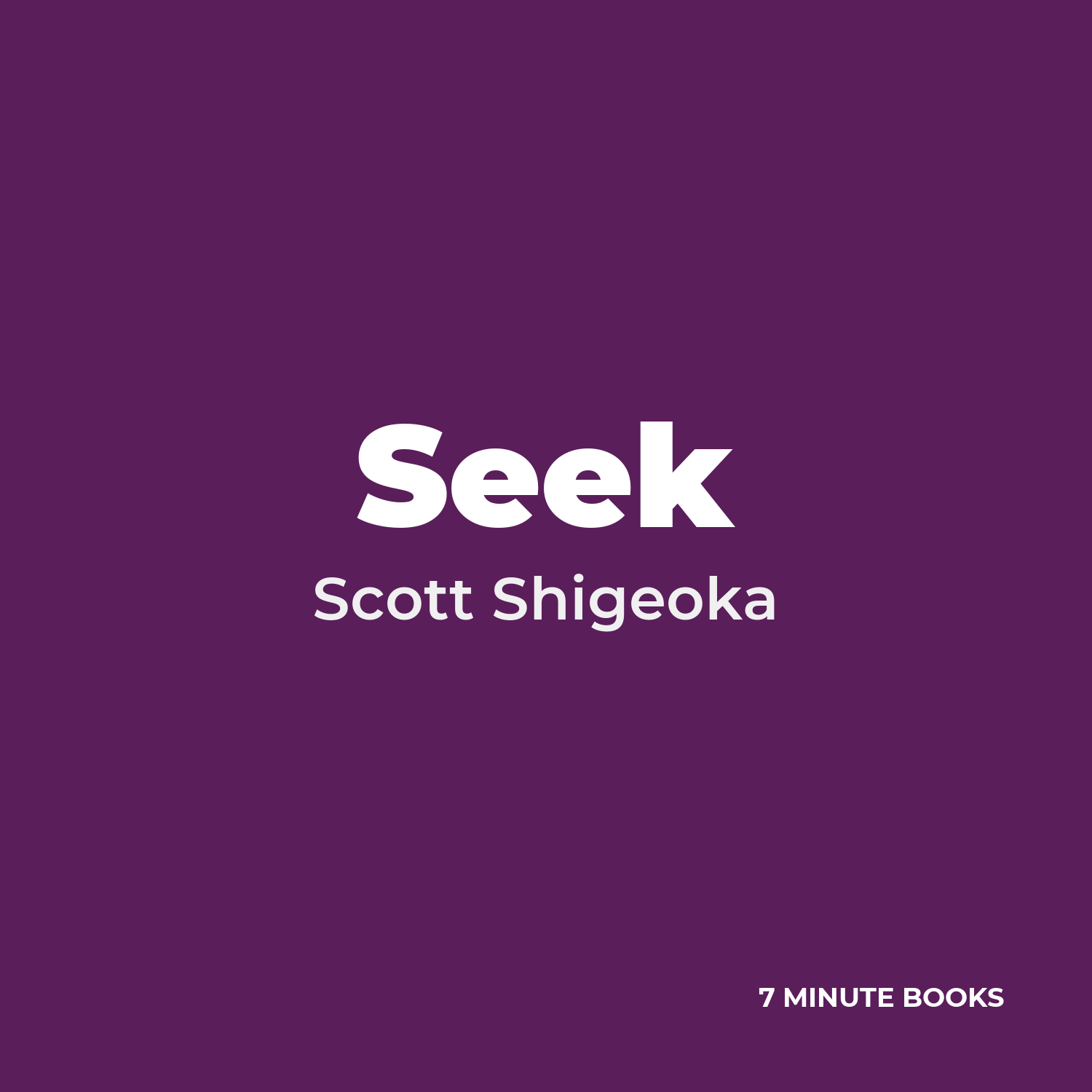 Seek cover