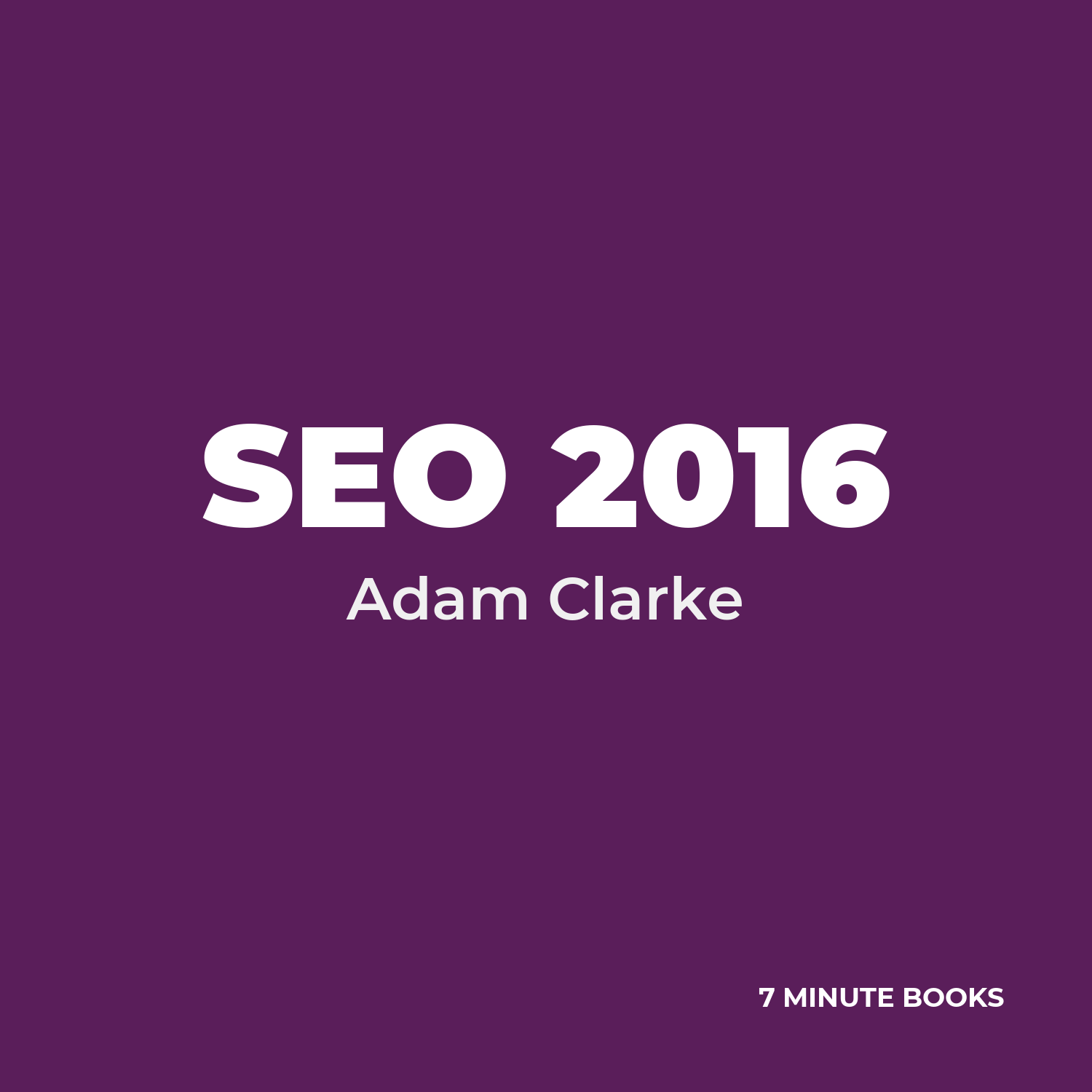 SEO 2016 cover