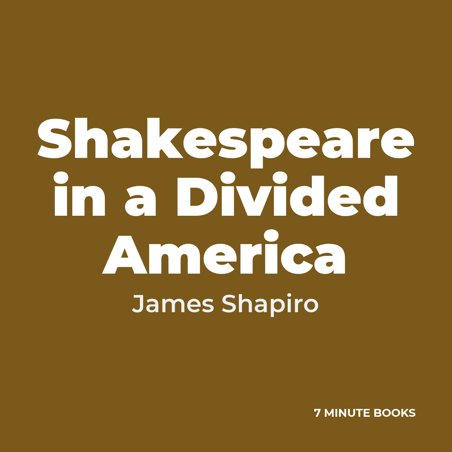 Shakespeare in a Divided America cover