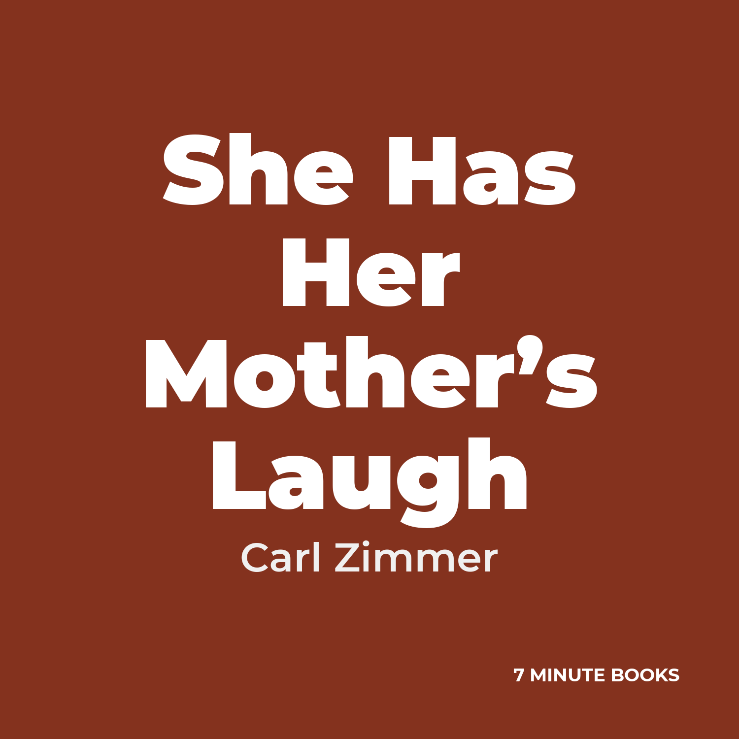 She Has Her Mother’s Laugh cover