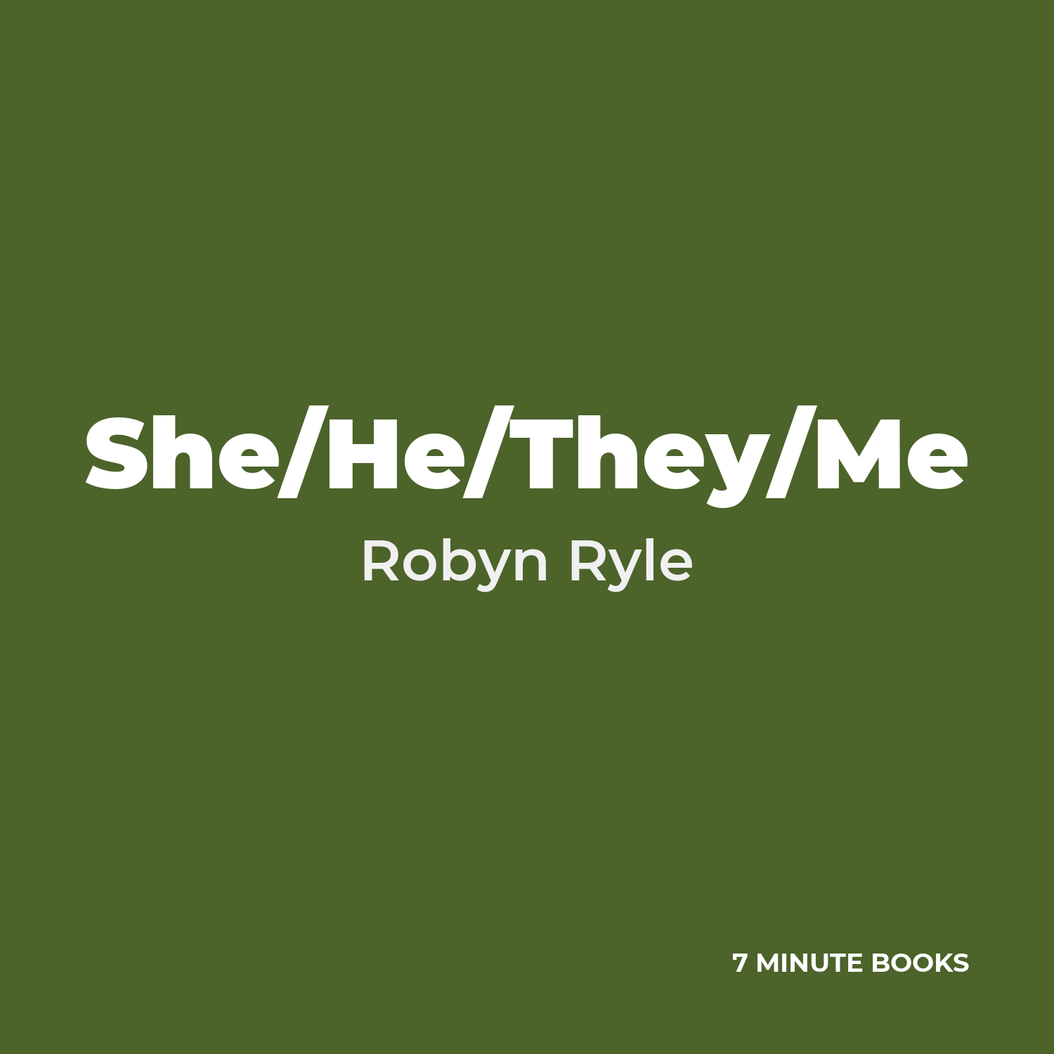 She/He/They/Me cover