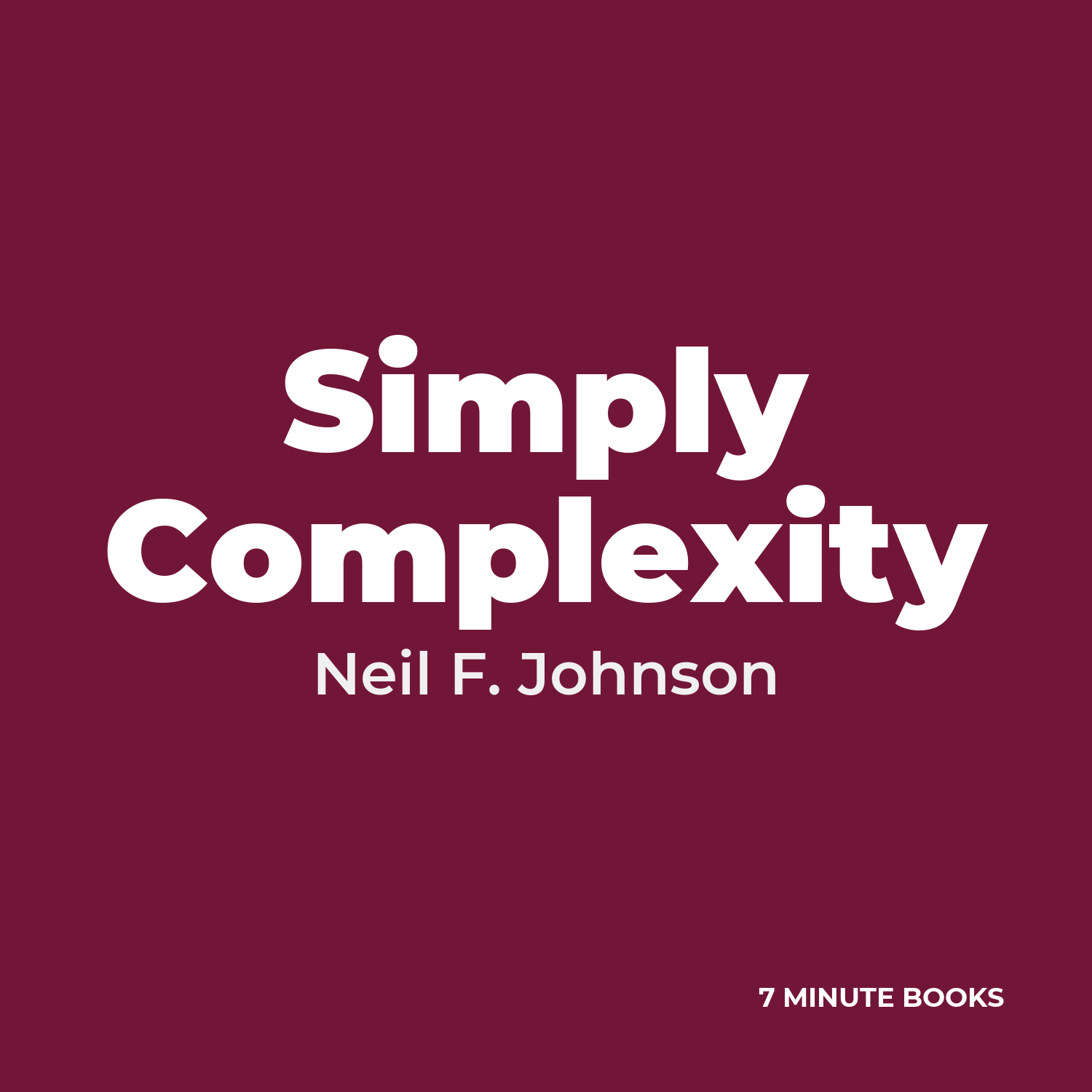 Simply Complexity cover