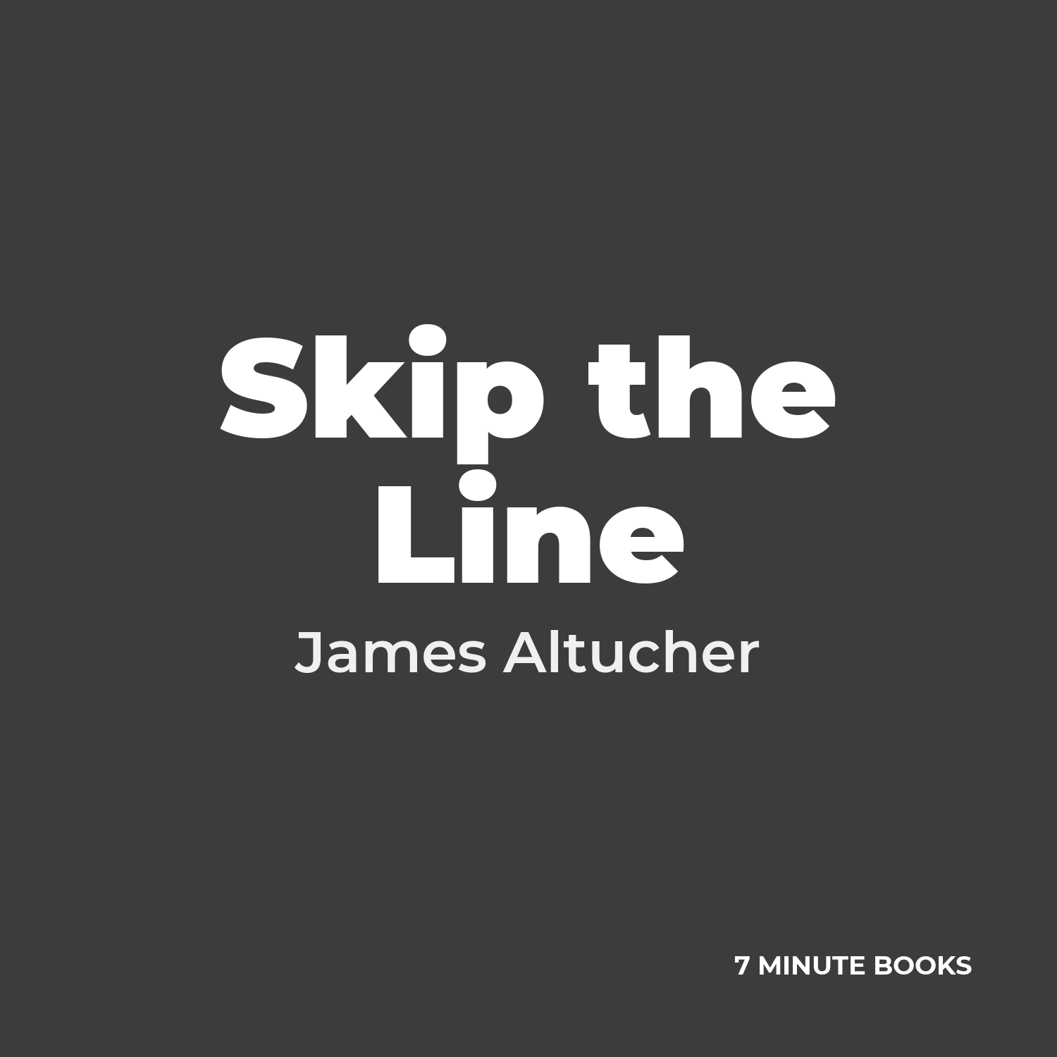 Skip the Line cover