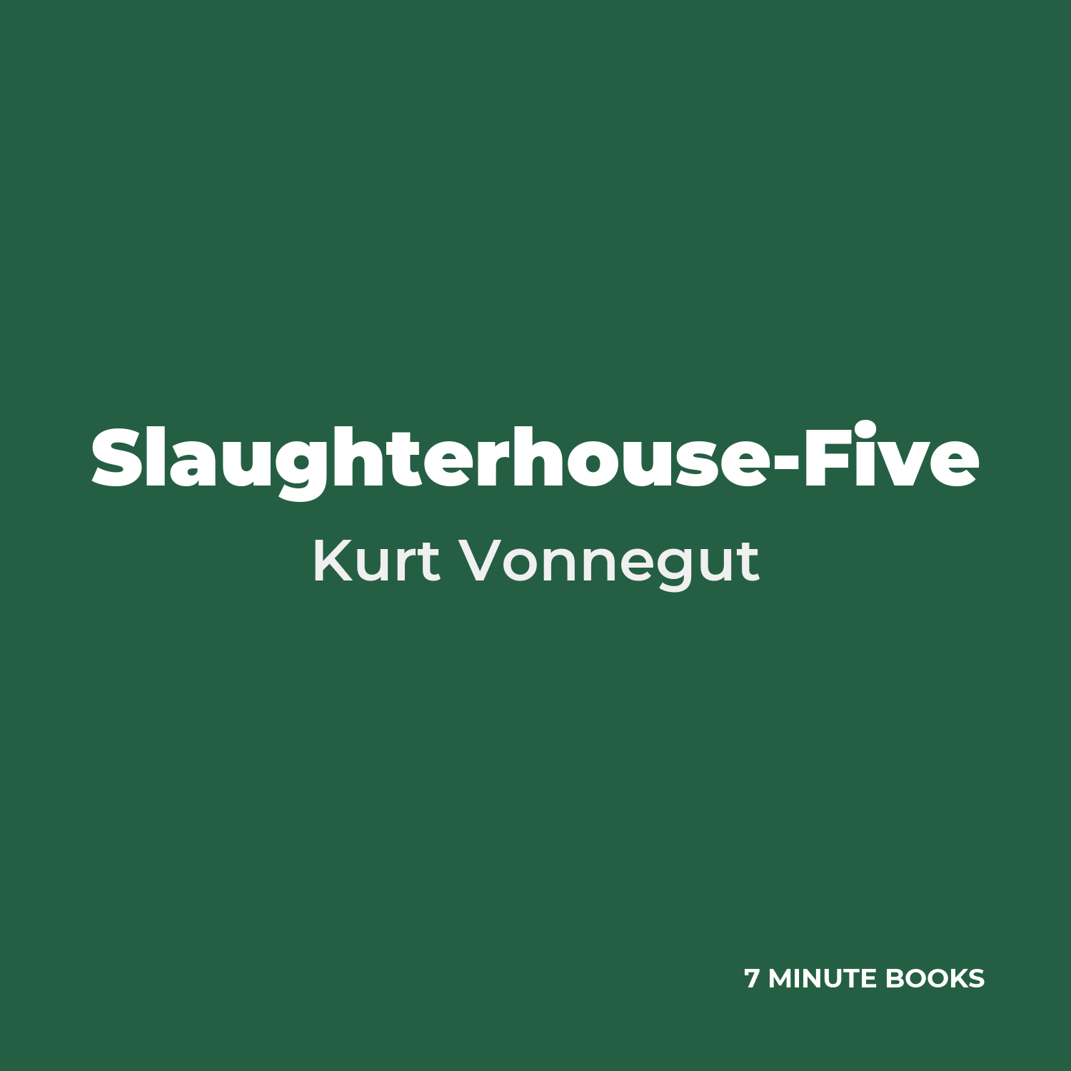 Slaughterhouse-Five cover