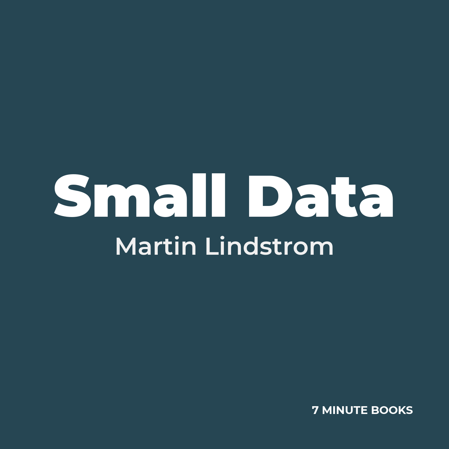 Small Data cover