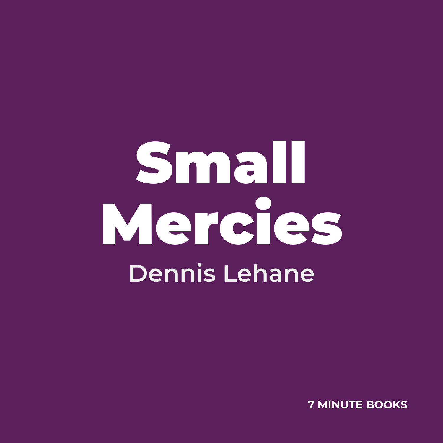 Small Mercies cover