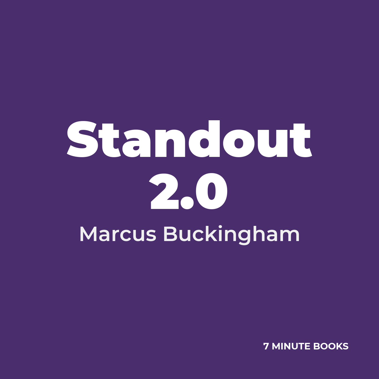 Standout 2.0 cover