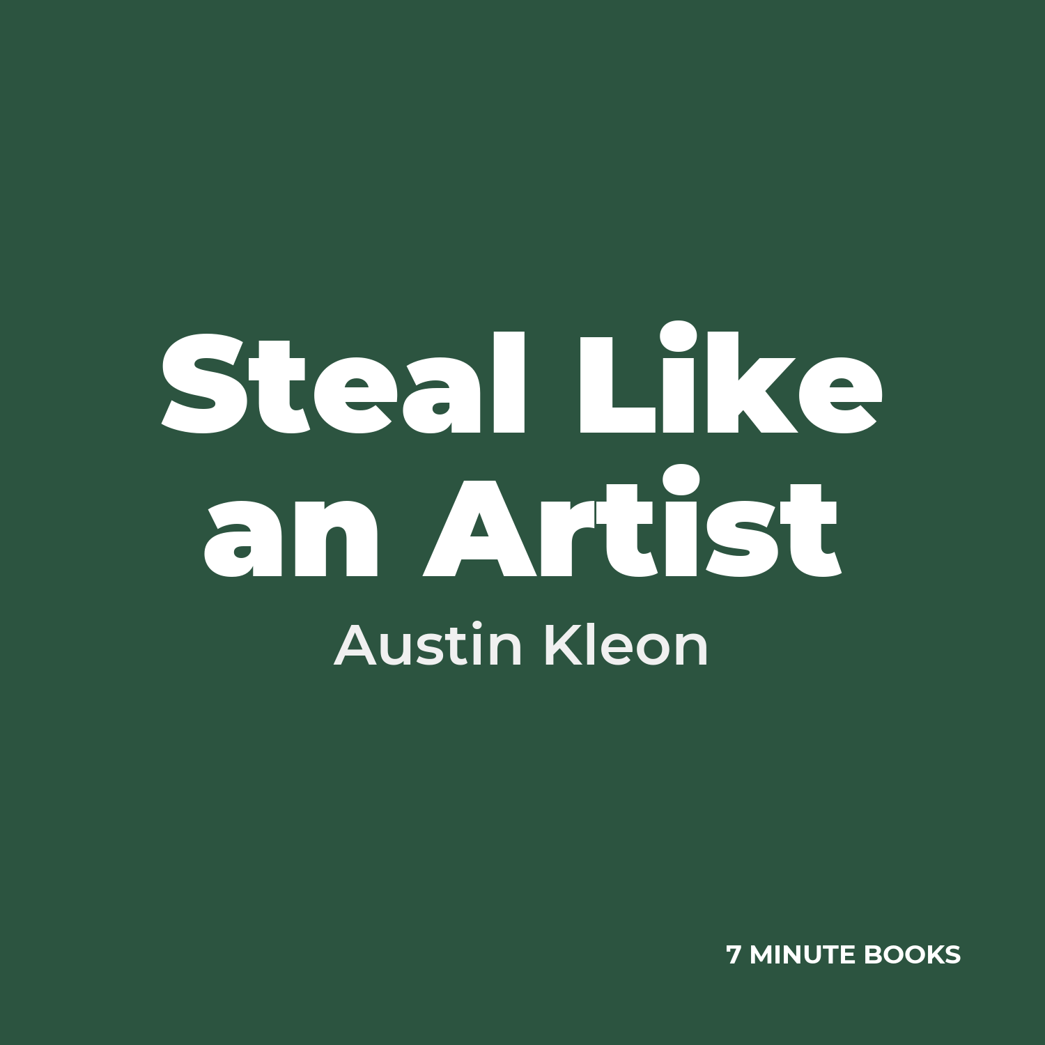 Steal Like an Artist cover