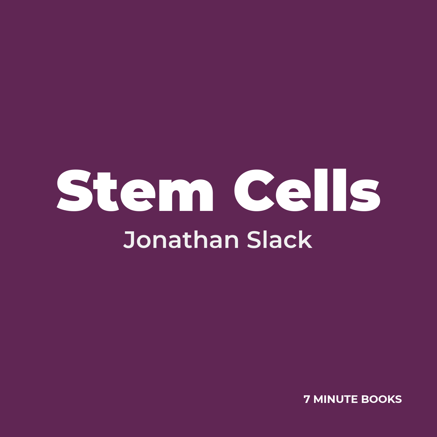 Stem Cells cover