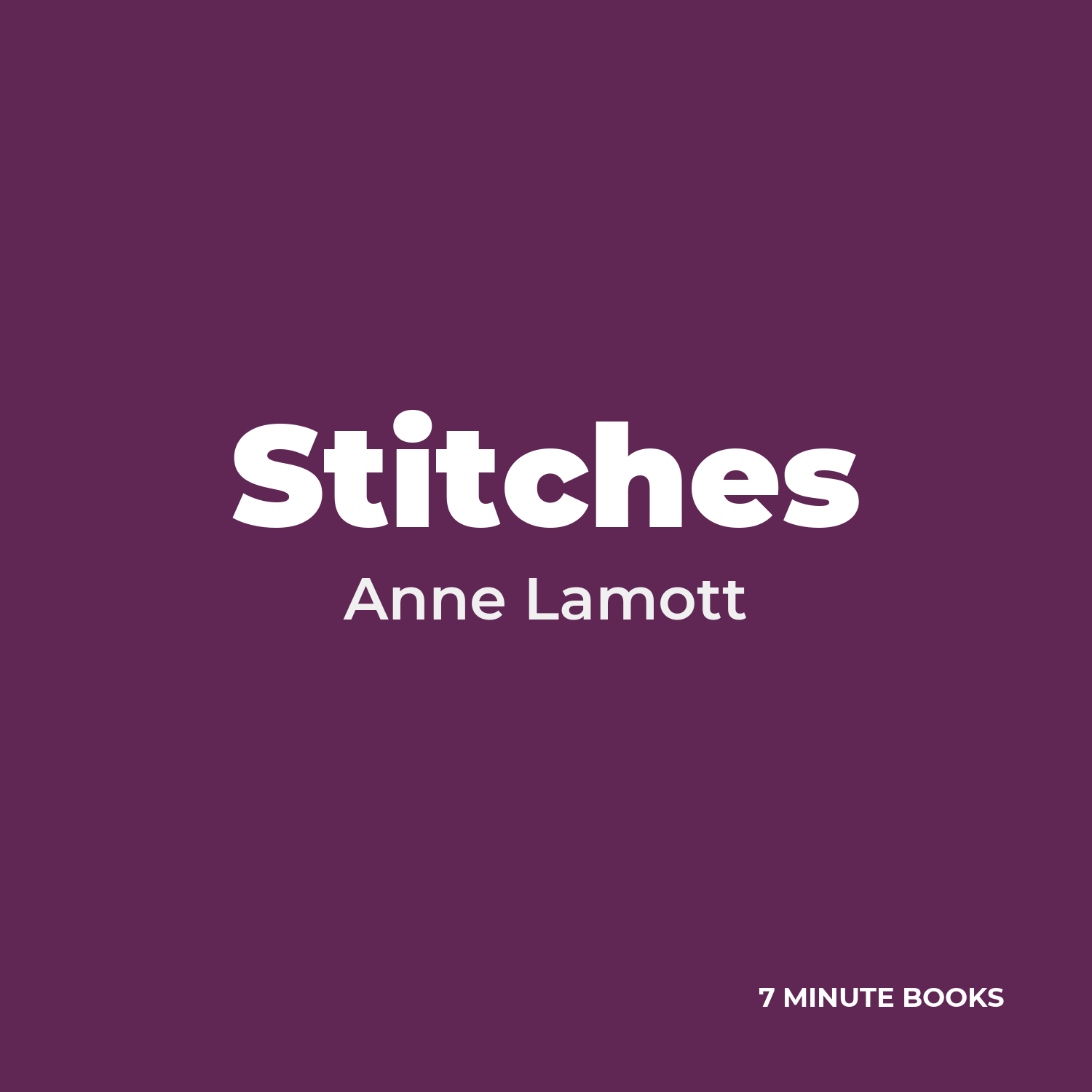 Stitches cover