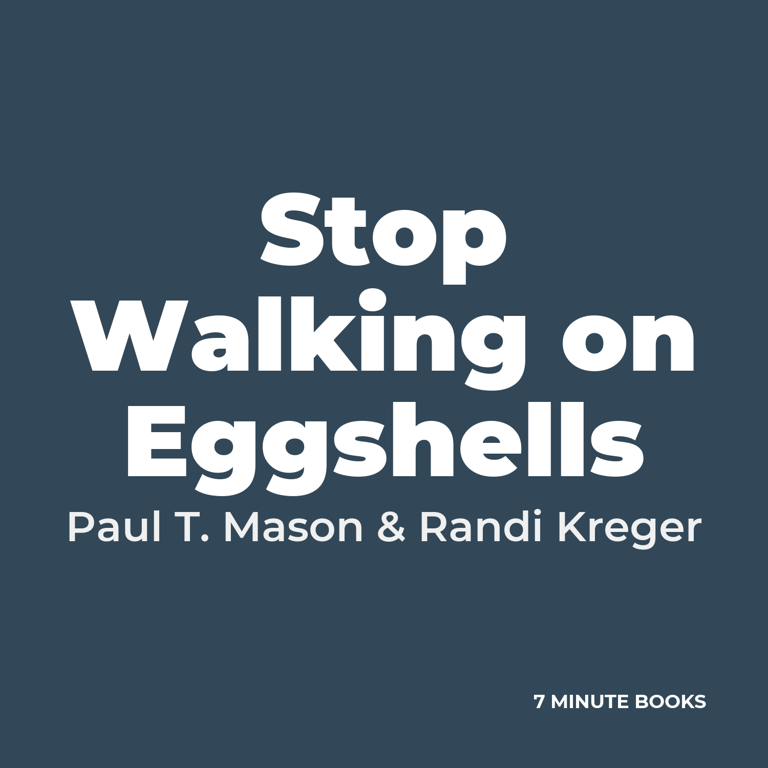 Stop Walking on Eggshells cover