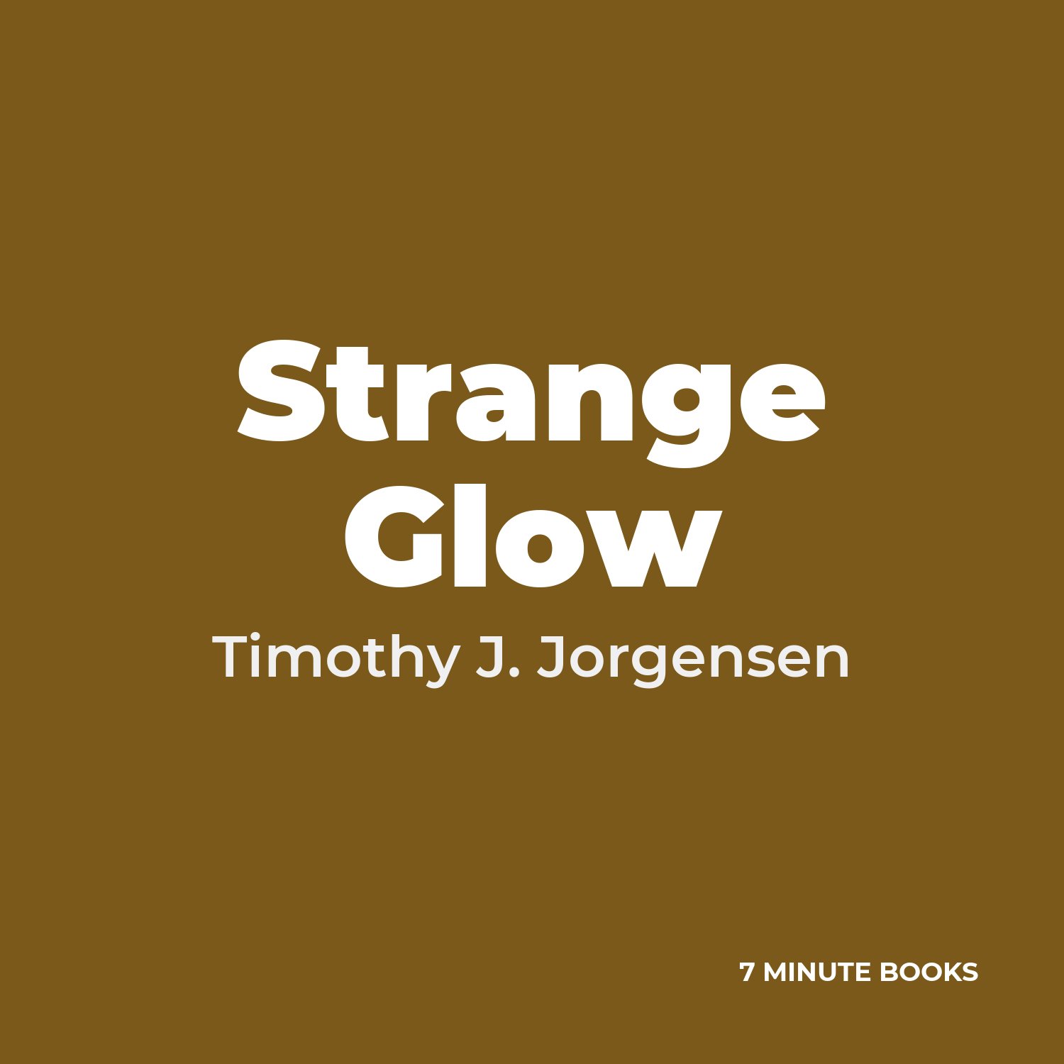 Strange Glow cover