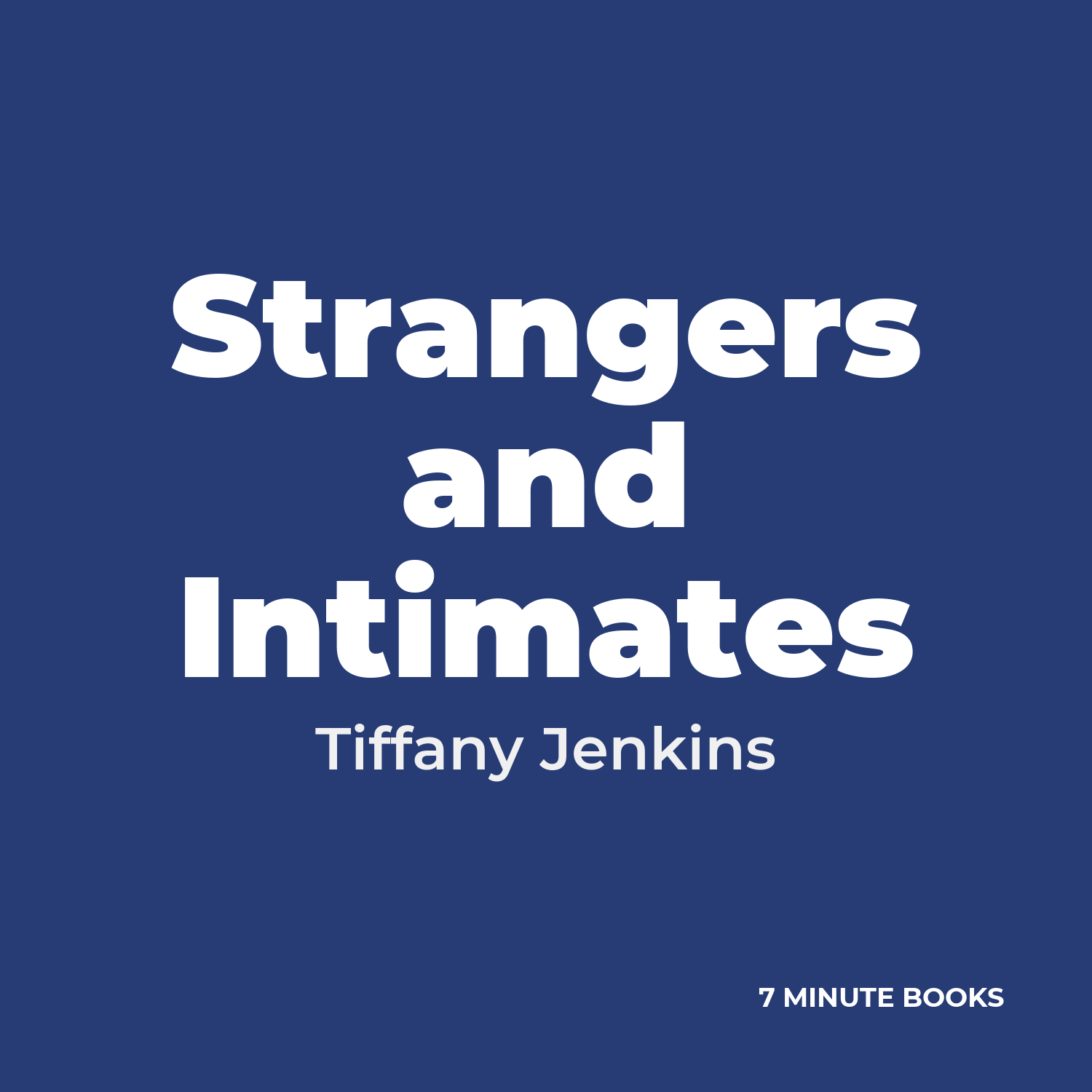 Strangers and Intimates cover