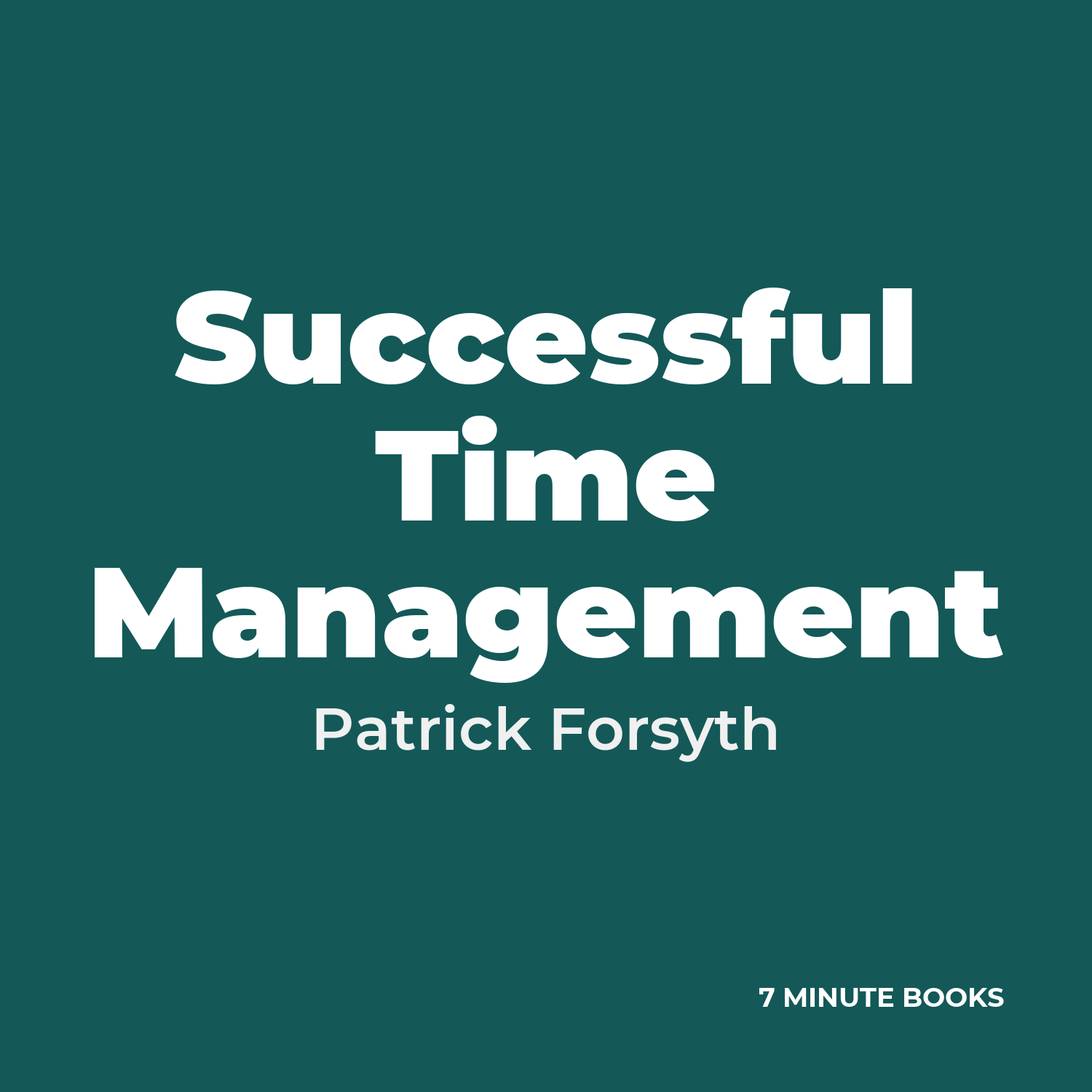 Successful Time Management cover
