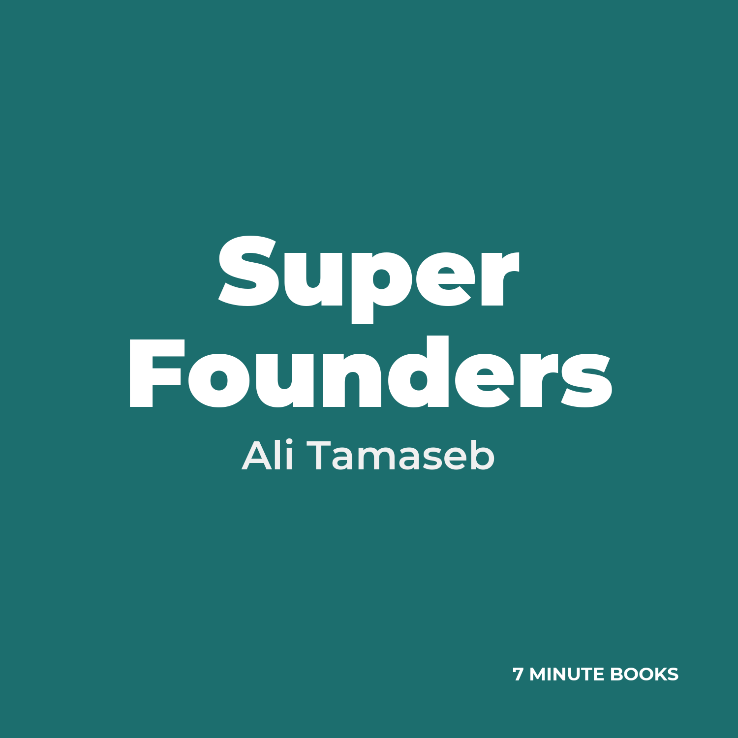Super Founders cover